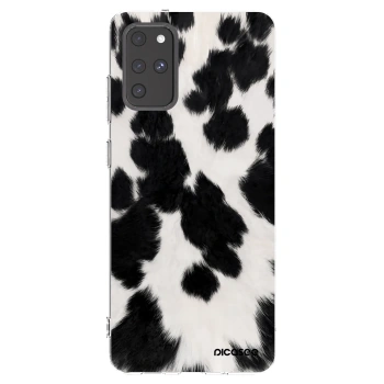 Picasee átlátszó szilikon tok az alábbi mobiltelefonokra Samsung Galaxy S20+ G985F - Black Moo