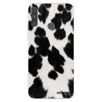 Picasee átlátszó szilikon tok az alábbi mobiltelefonokra Huawei P40 Lite E - Black Moo
