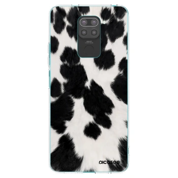 Picasee fekete szilikon tok az alábbi mobiltelefonokra Xiaomi Redmi Note 9 - Black Moo