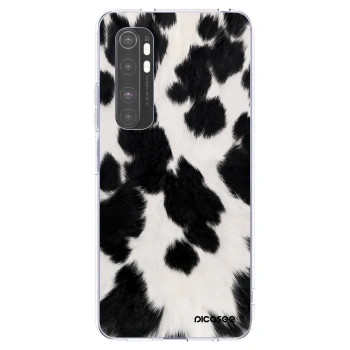 Picasee átlátszó szilikon tok az alábbi mobiltelefonokra Xiaomi Mi Note 10 Lite - Black Moo