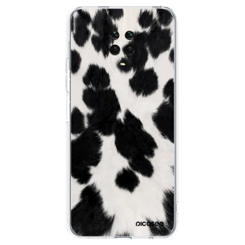 Picasee átlátszó szilikon tok az alábbi mobiltelefonokra Xiaomi Redmi Note 9S - Black Moo