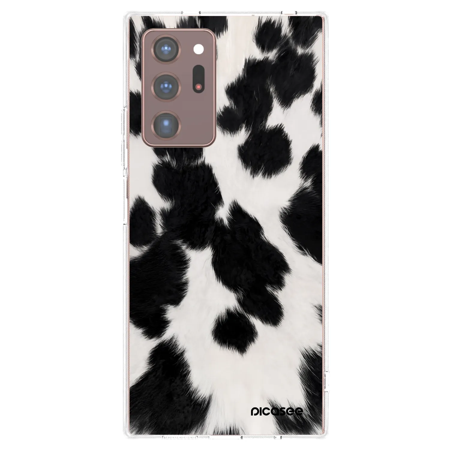 Picasee átlátszó szilikon tok az alábbi mobiltelefonokra Samsung Galaxy Note 20 Ultra - Black Moo