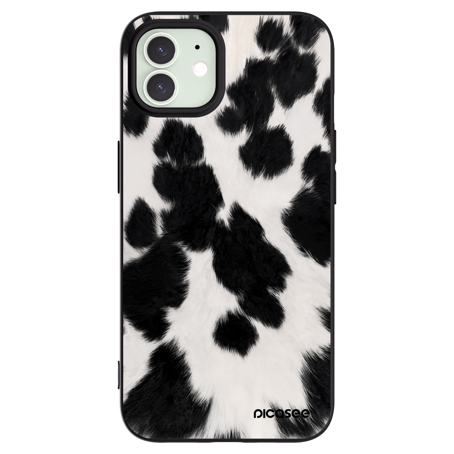 Picasee fekete szilikon tok az alábbi mobiltelefonokra Apple iPhone 12 Pro - Black Moo