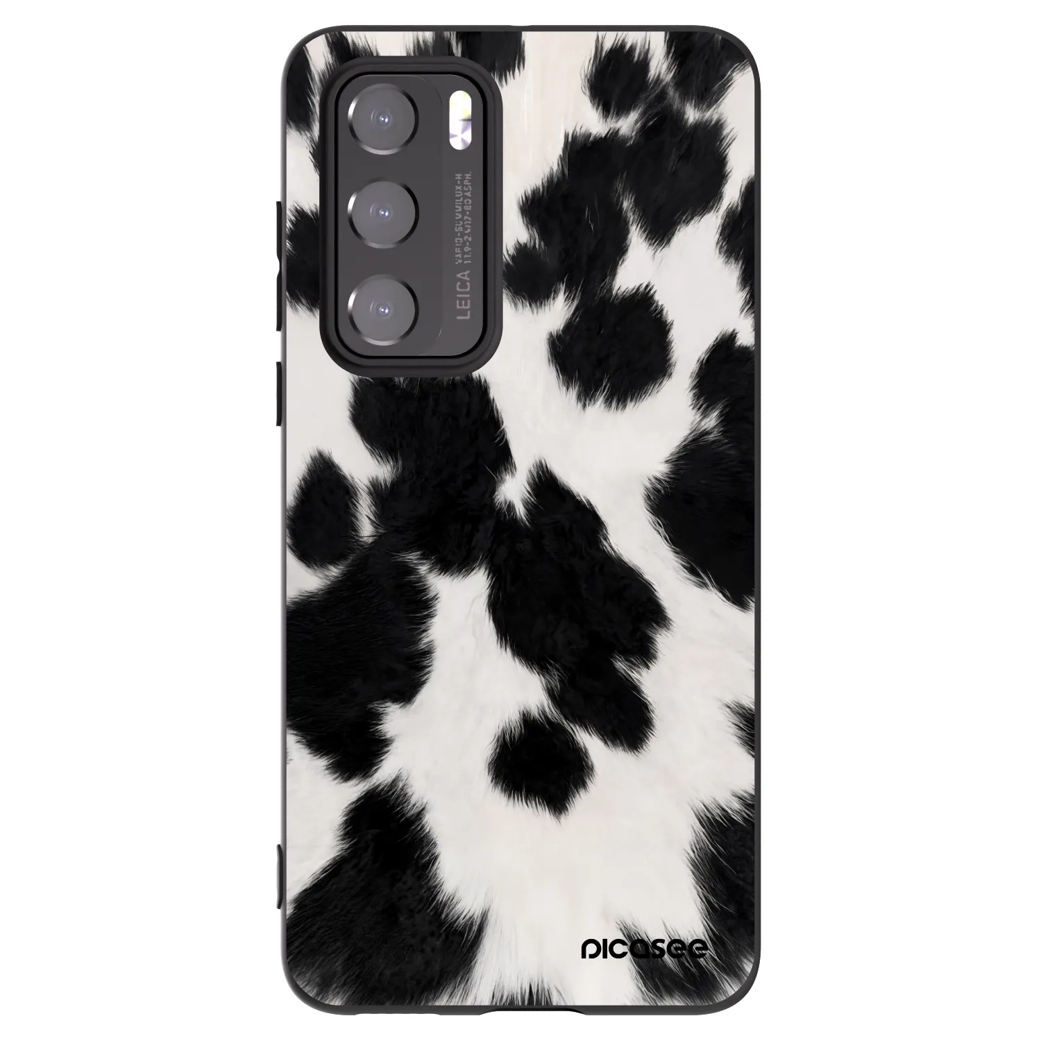 Picasee fekete szilikon tok az alábbi mobiltelefonokra Huawei P40 - Black Moo