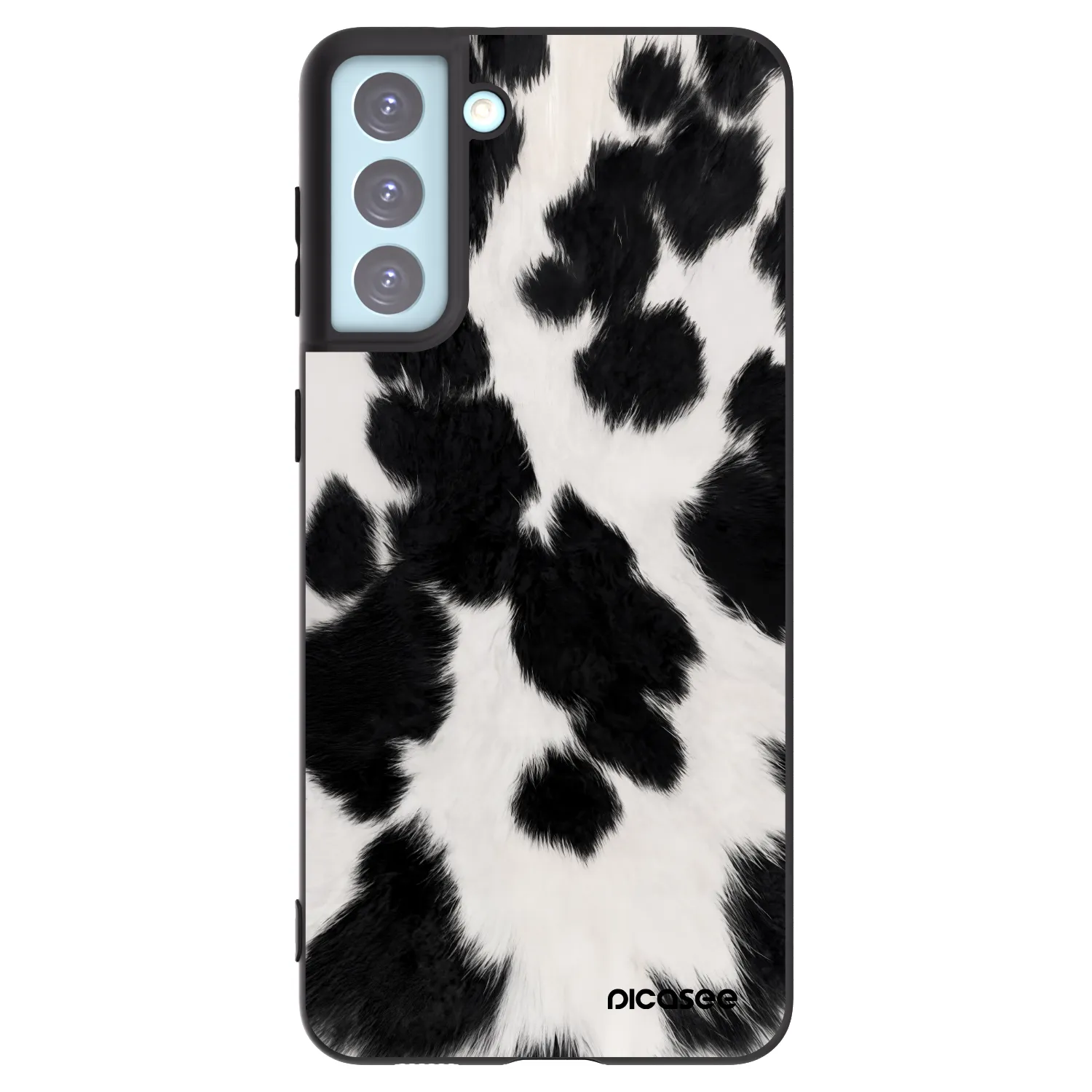 Picasee fekete szilikon tok az alábbi mobiltelefonokra Samsung Galaxy S21+ 5G G996F - Black Moo