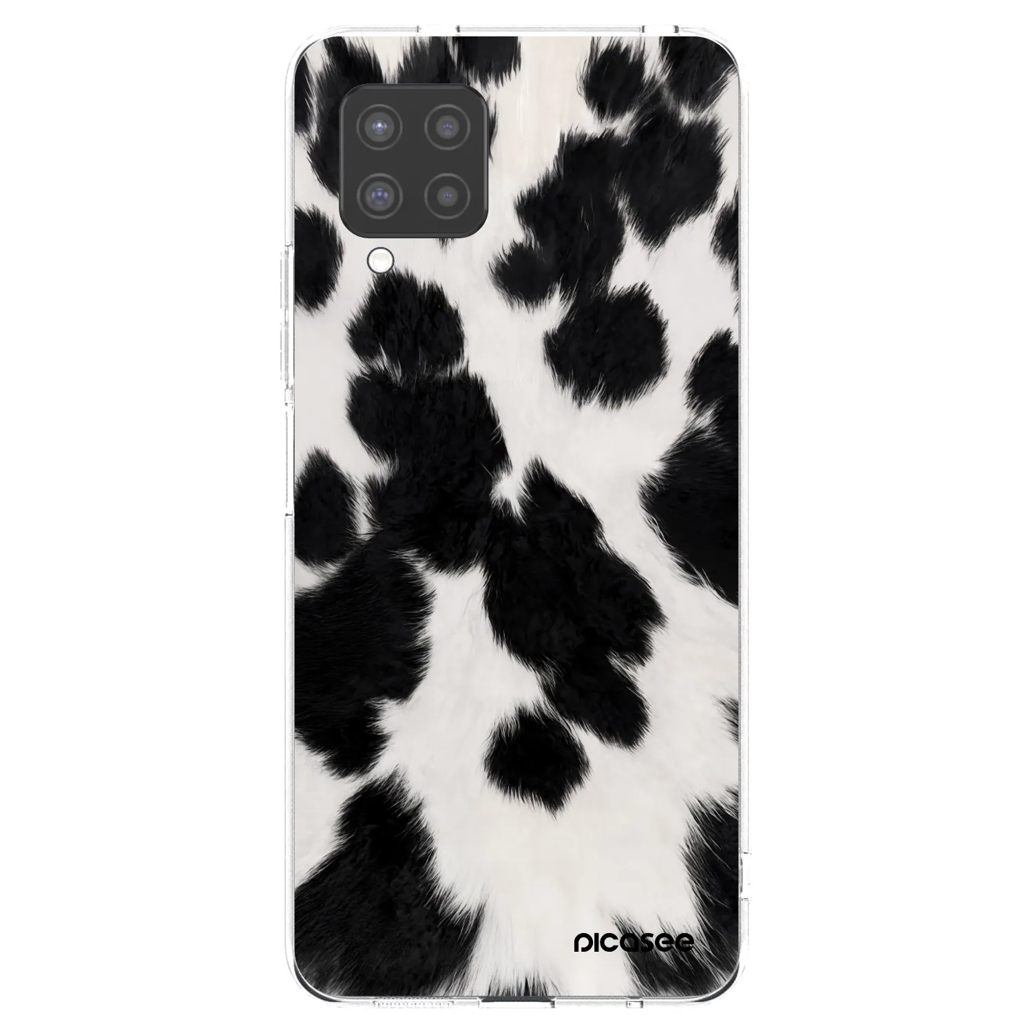 Picasee átlátszó szilikon tok az alábbi mobiltelefonokra Samsung Galaxy A42 A426B - Black Moo