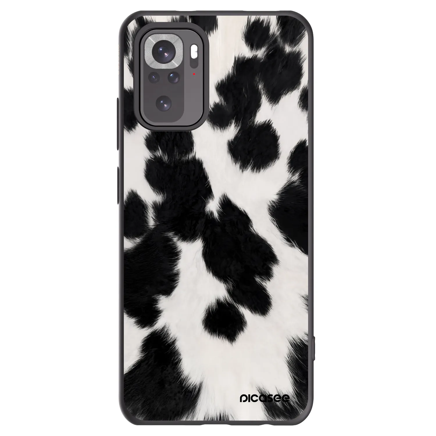 Picasee fekete szilikon tok az alábbi mobiltelefonokra Xiaomi Redmi Note 10S - Black Moo