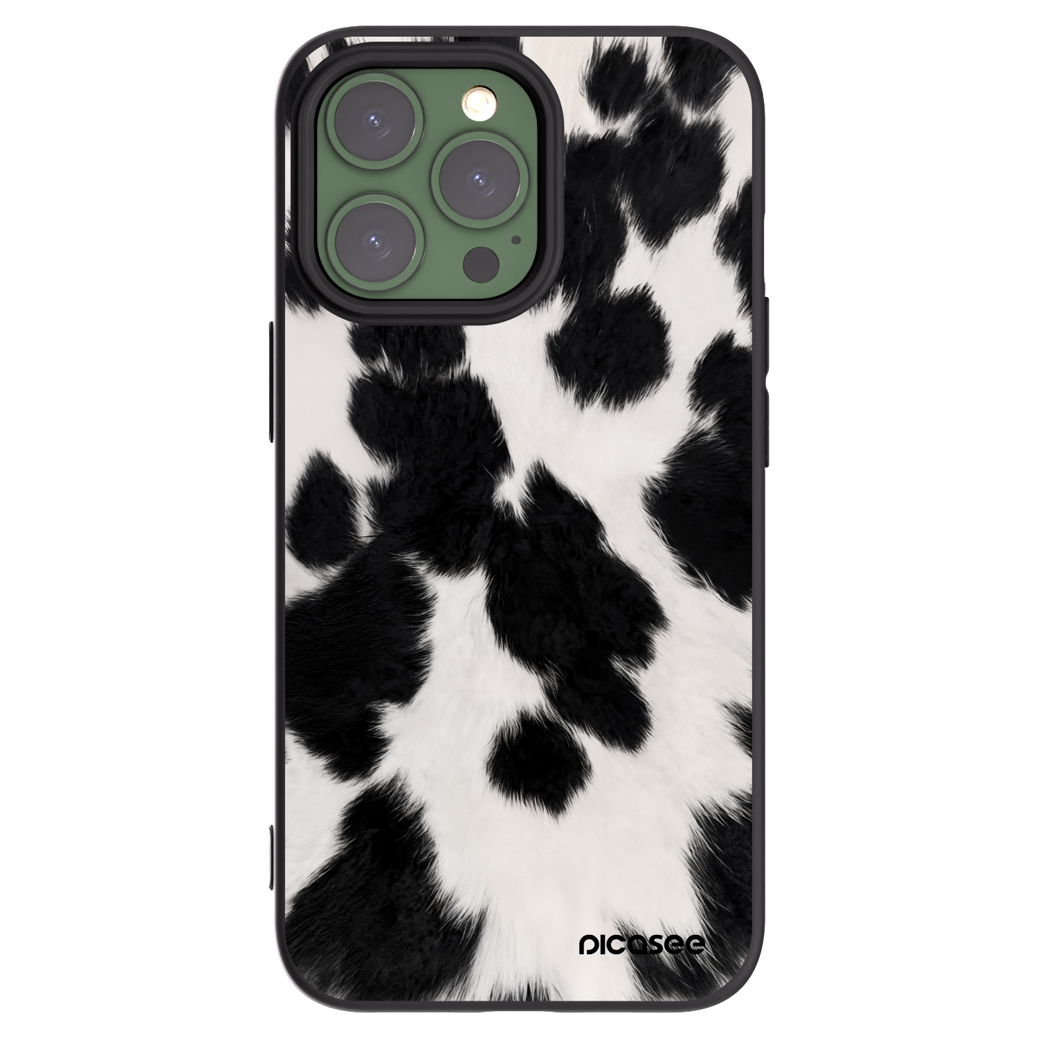 Picasee fekete szilikon tok az alábbi mobiltelefonokra Apple iPhone 13 Pro - Black Moo