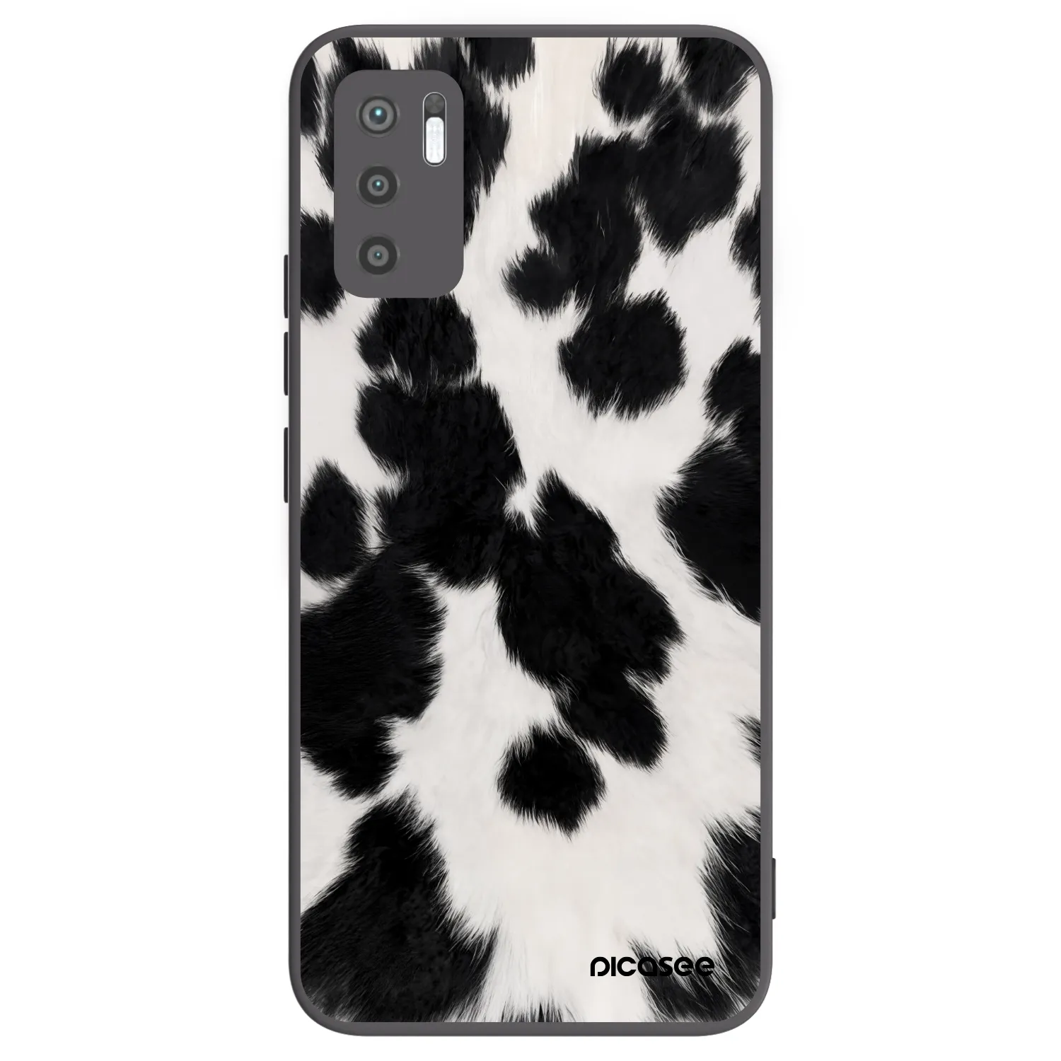 Picasee fekete szilikon tok az alábbi mobiltelefonokra Xiaomi Redmi Note 10 5G - Black Moo