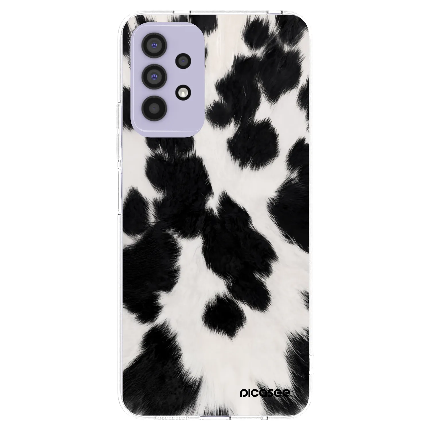 Picasee átlátszó szilikon tok az alábbi mobiltelefonokra Samsung Galaxy A32 4G SM-A325F - Black Moo
