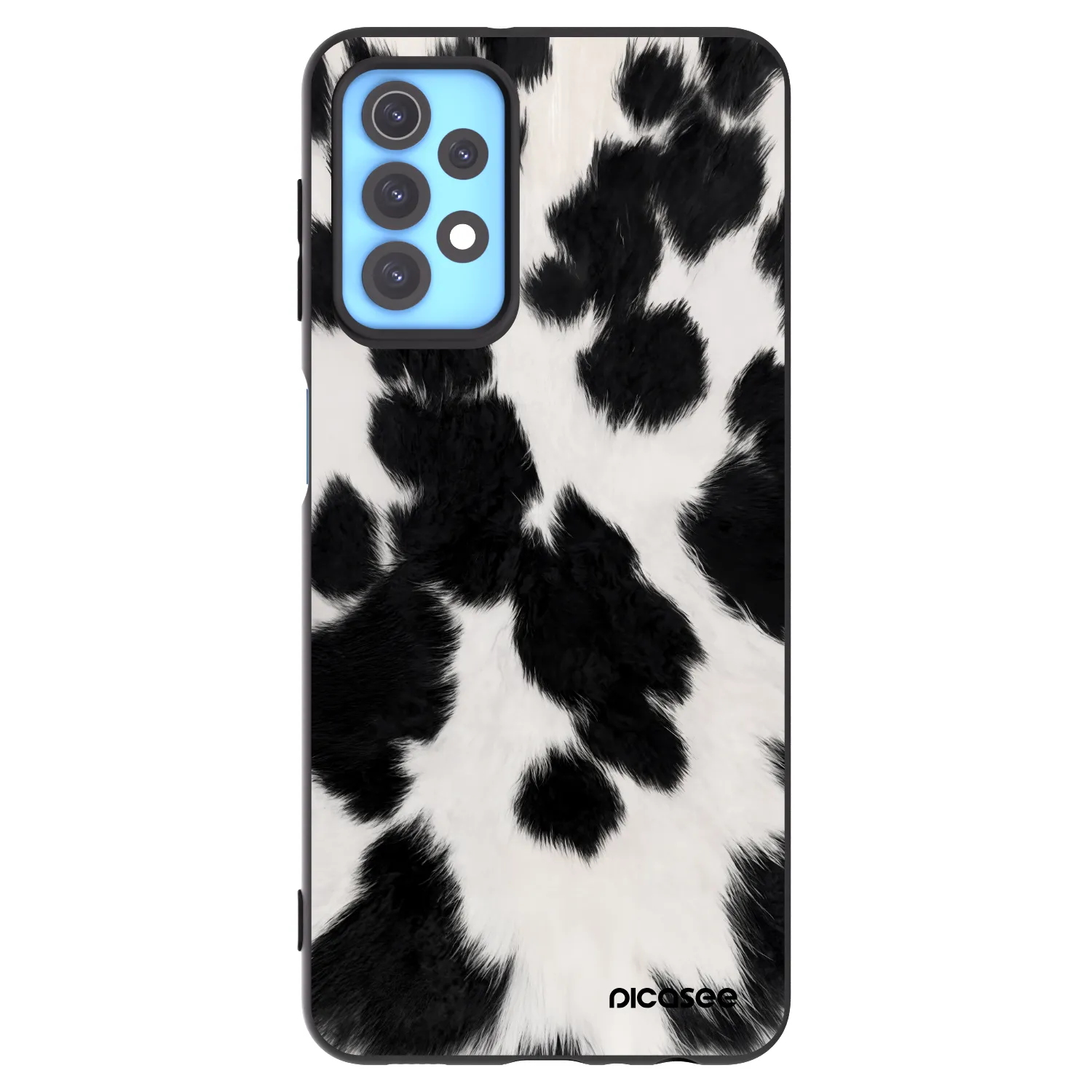 Picasee fekete szilikon tok az alábbi mobiltelefonokra Samsung Galaxy A32 4G SM-A325F - Black Moo
