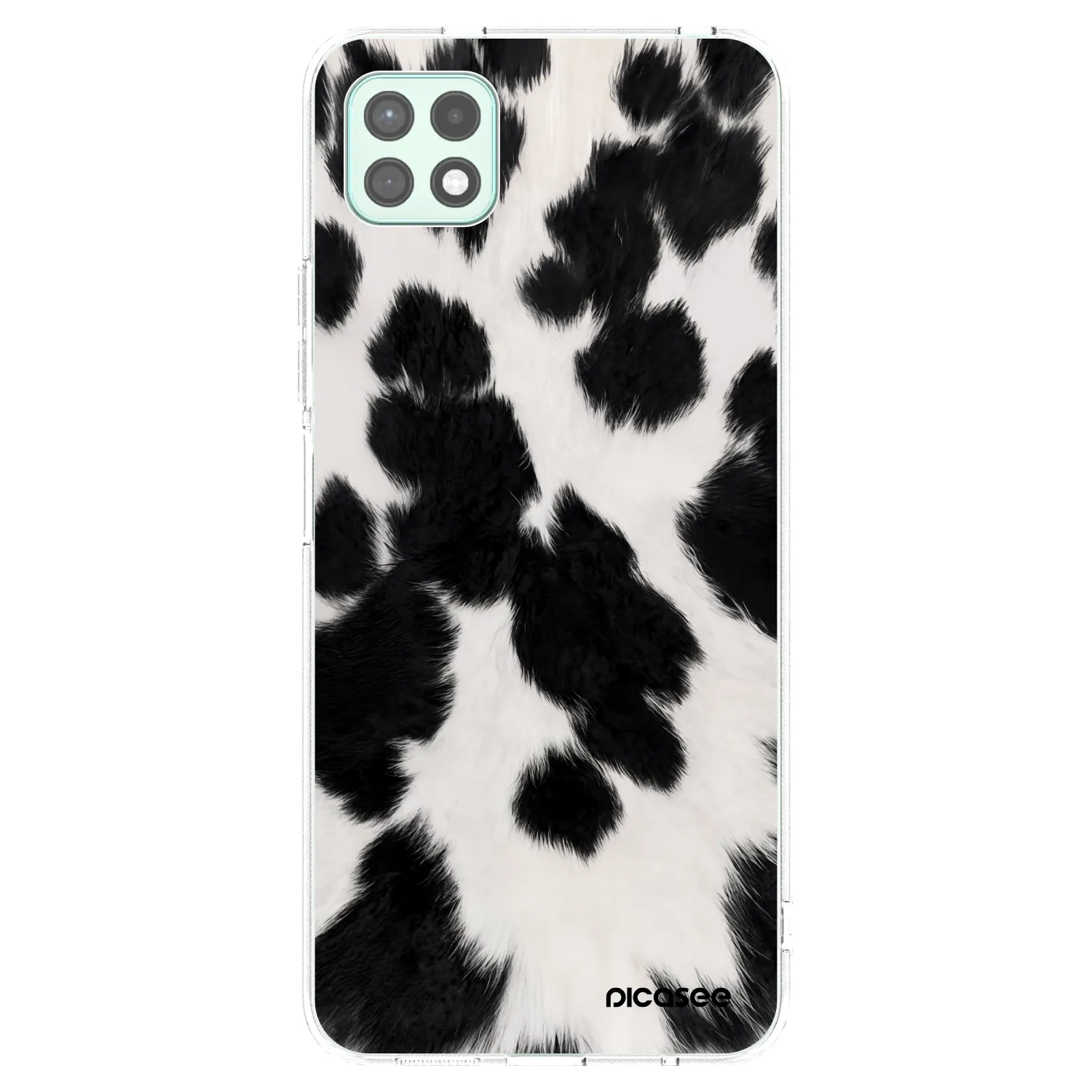 Picasee átlátszó szilikon tok az alábbi mobiltelefonokra Samsung Galaxy A22 A226B 5G - Black Moo