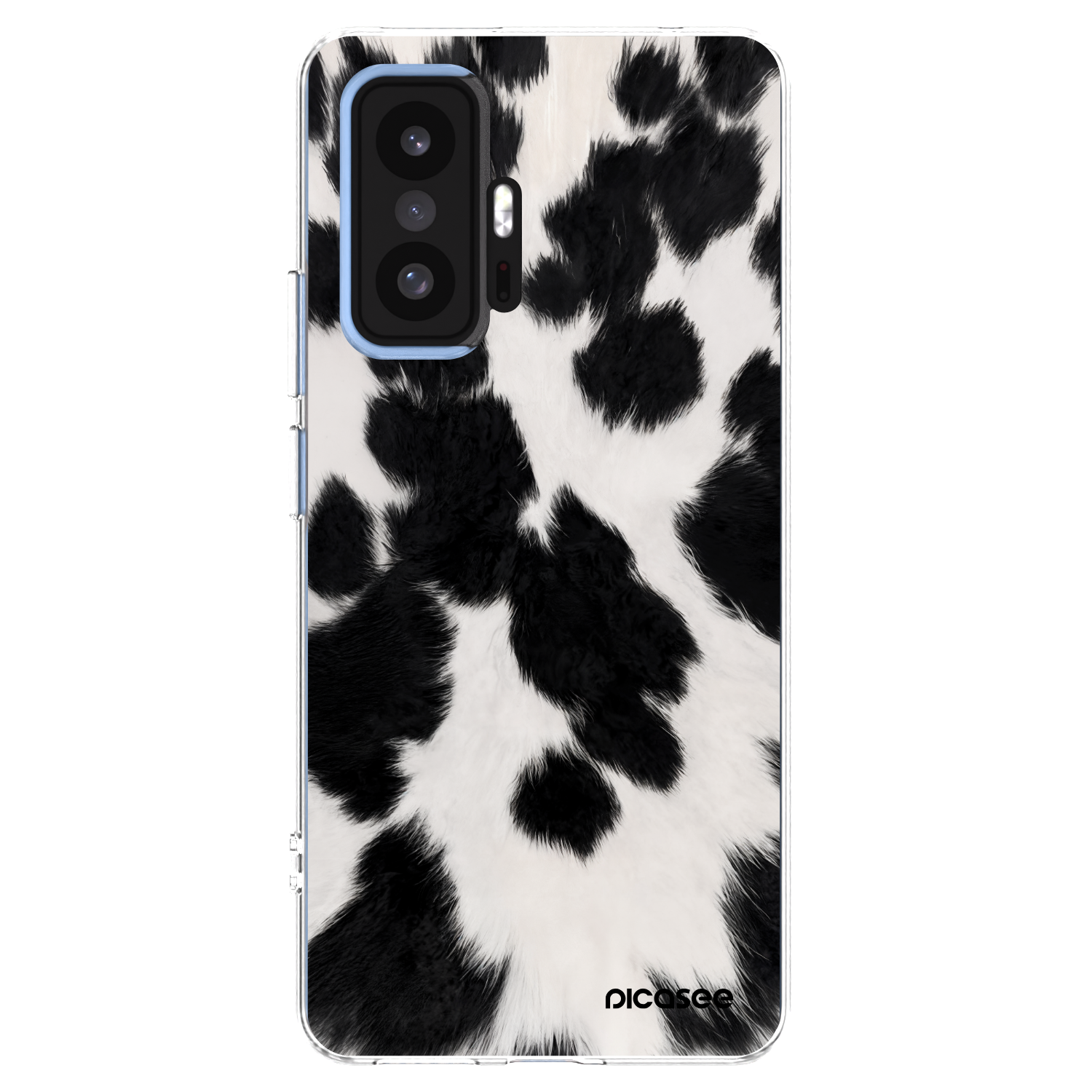 Picasee átlátszó szilikon tok az alábbi mobiltelefonokra Xiaomi 11T - Black Moo