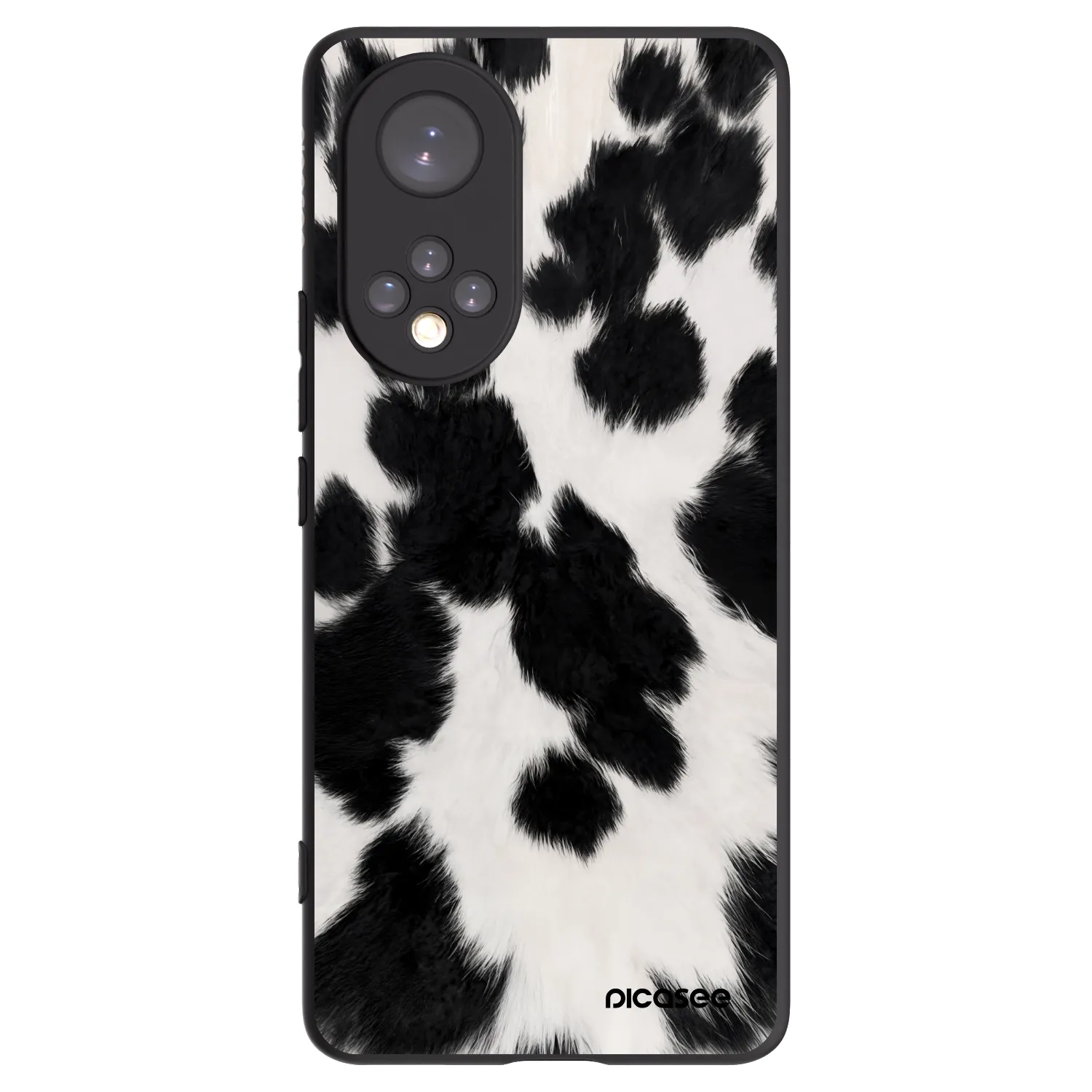 Picasee fekete szilikon tok az alábbi mobiltelefonokra Honor 50 5G - Black Moo