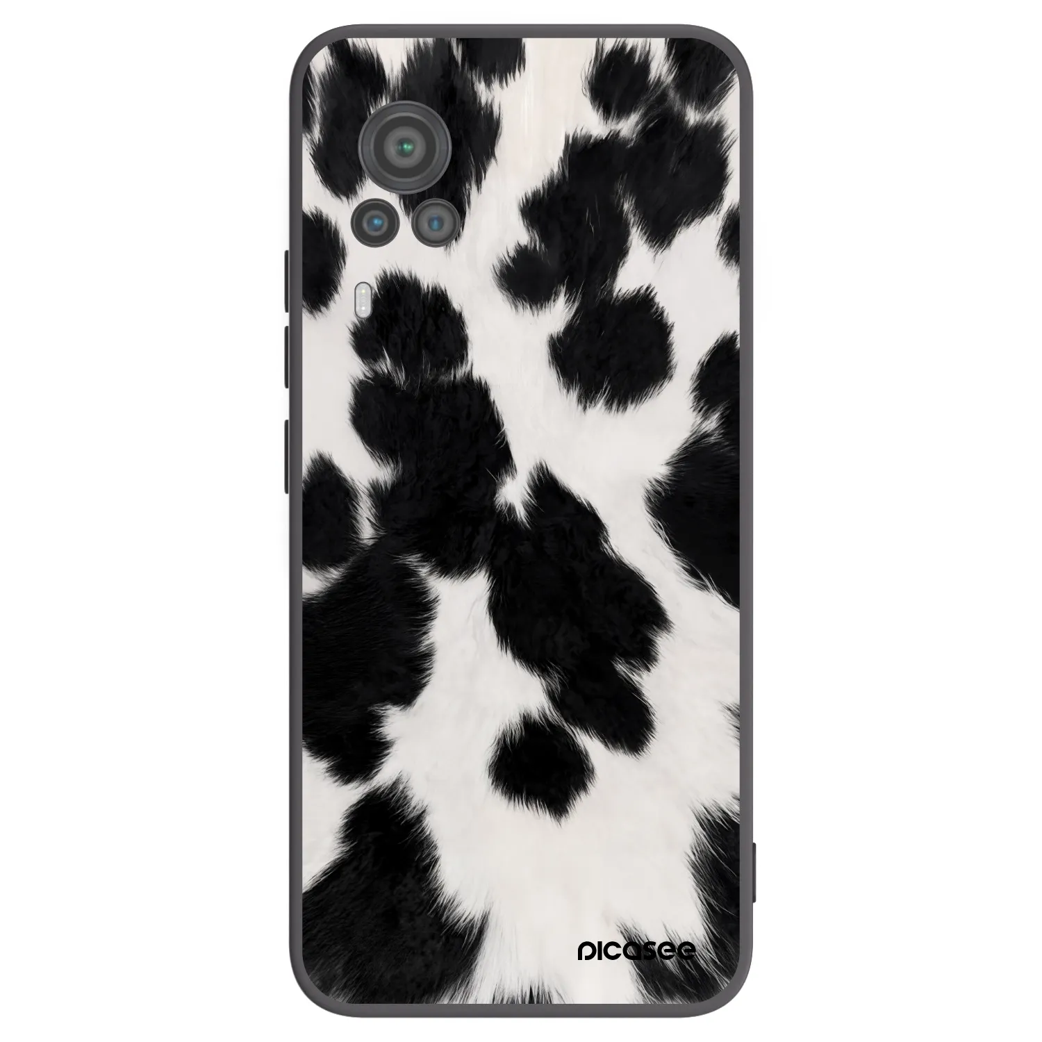 Picasee fekete szilikon tok az alábbi mobiltelefonokra Vivo X60 Pro 5G - Black Moo