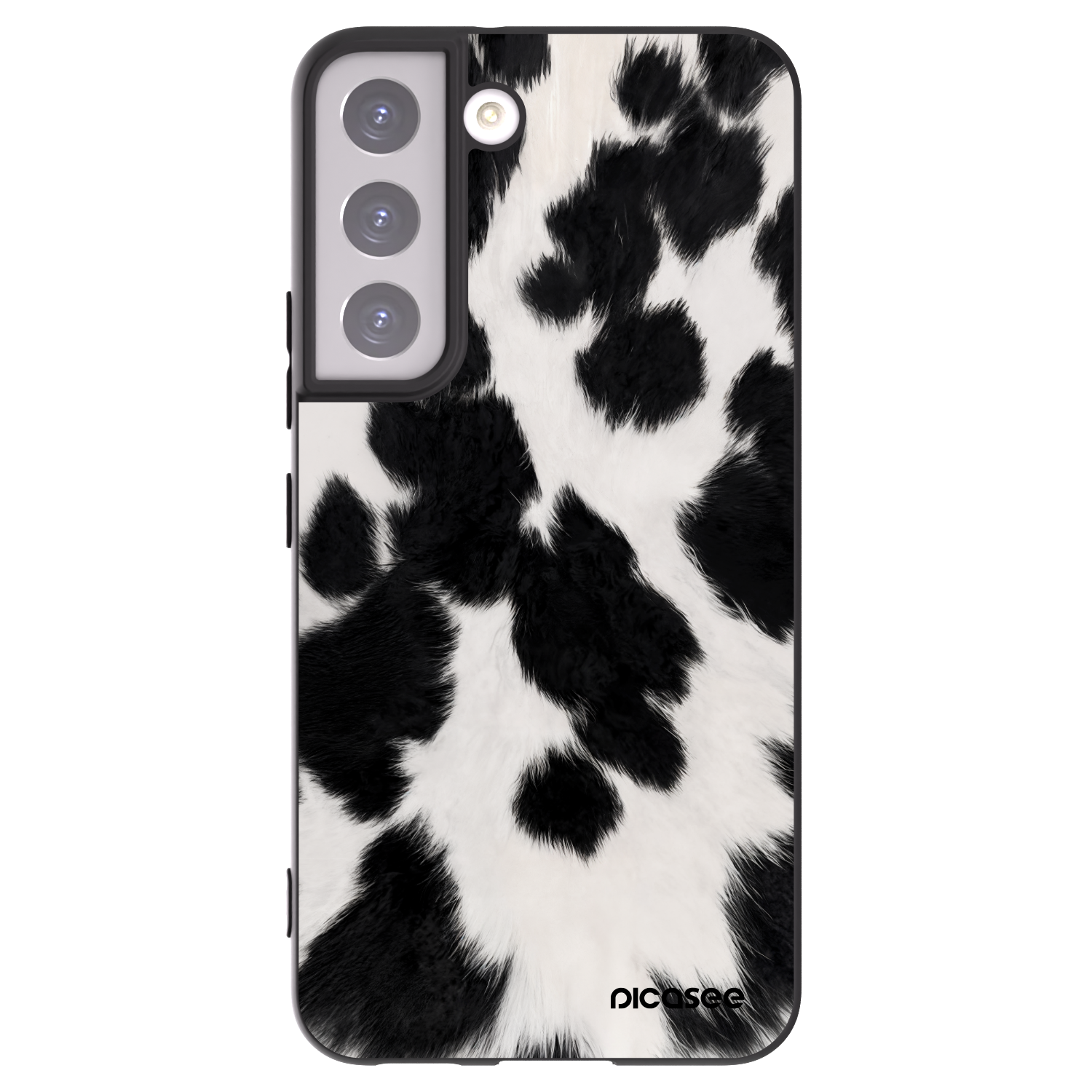 Picasee fekete szilikon tok az alábbi mobiltelefonokra Samsung Galaxy S22 5G - Black Moo