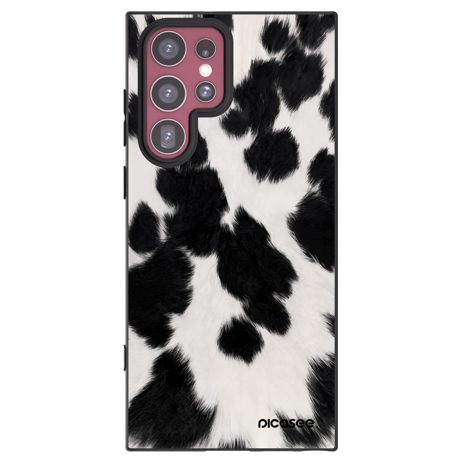 Picasee fekete szilikon tok az alábbi mobiltelefonokra Samsung Galaxy S22 Ultra 5G - Black Moo