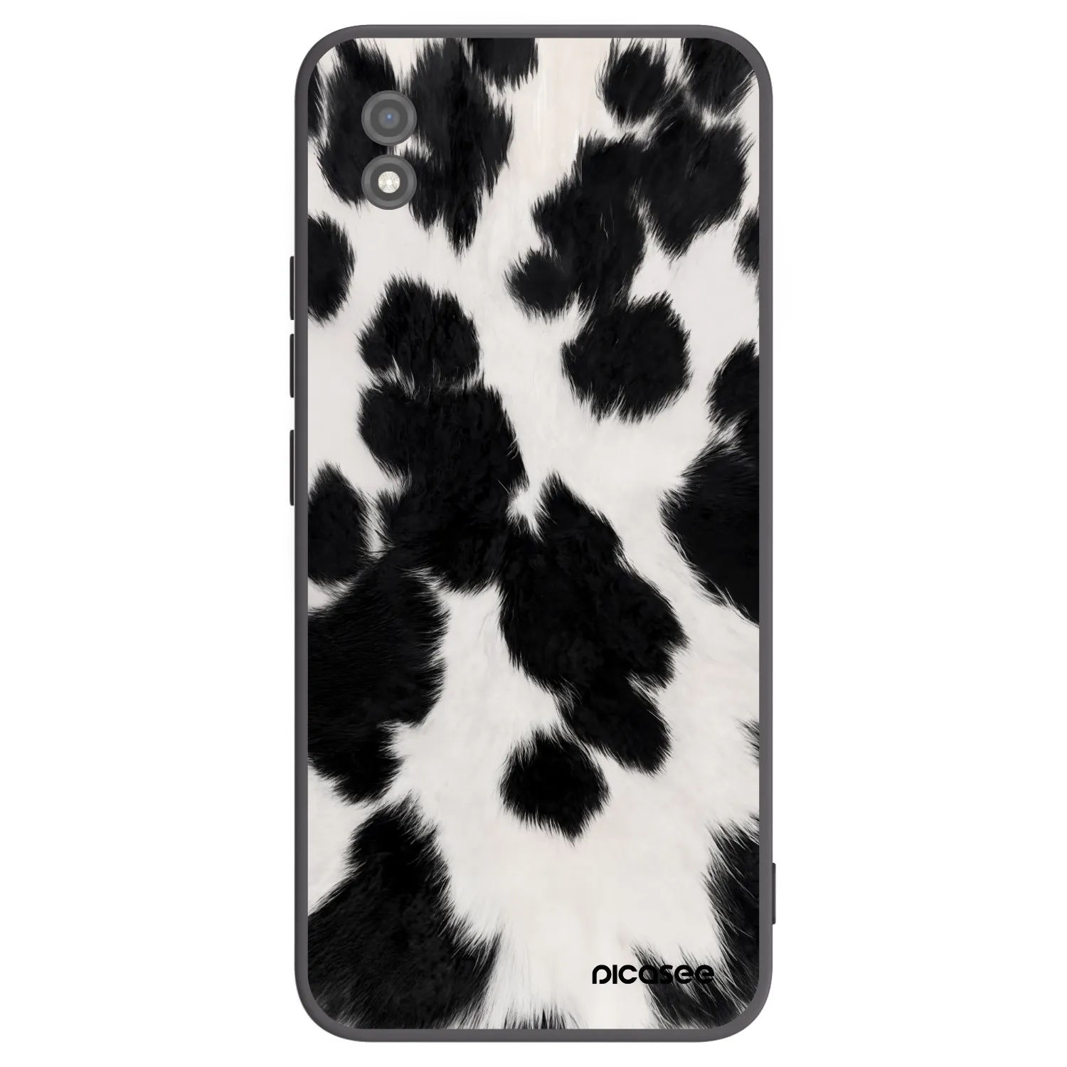 Picasee fekete szilikon tok az alábbi mobiltelefonokra Realme C11 (2021) - Black Moo