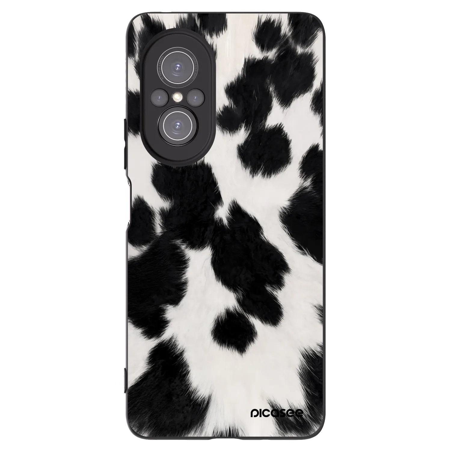 Picasee fekete szilikon tok az alábbi mobiltelefonokra Huawei Nova 9 SE - Black Moo