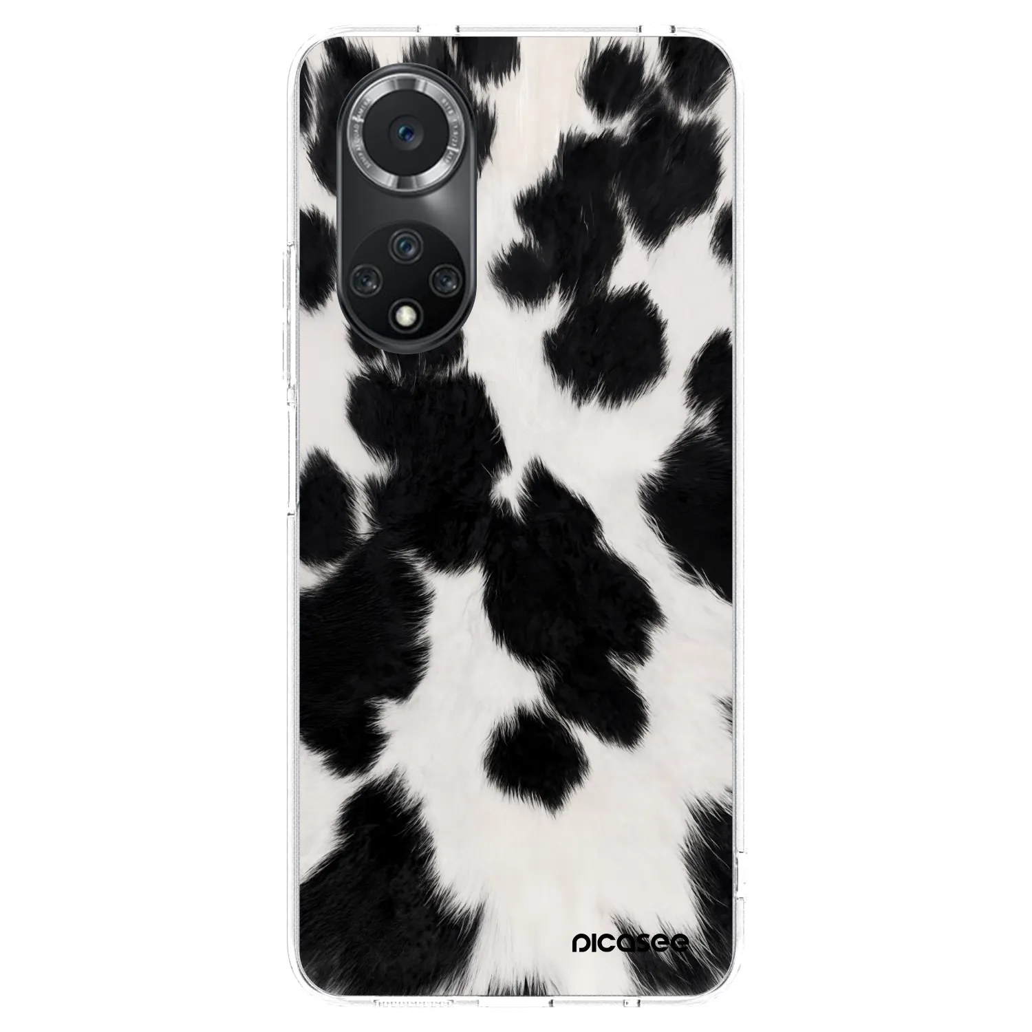 Picasee átlátszó szilikon tok az alábbi mobiltelefonokra Huawei Nova 9 SE - Black Moo