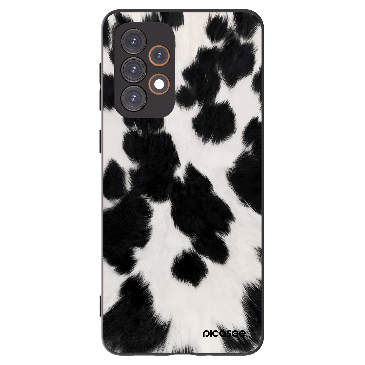 Picasee fekete szilikon tok az alábbi mobiltelefonokra Samsung Galaxy A33 5G A336 - Black Moo
