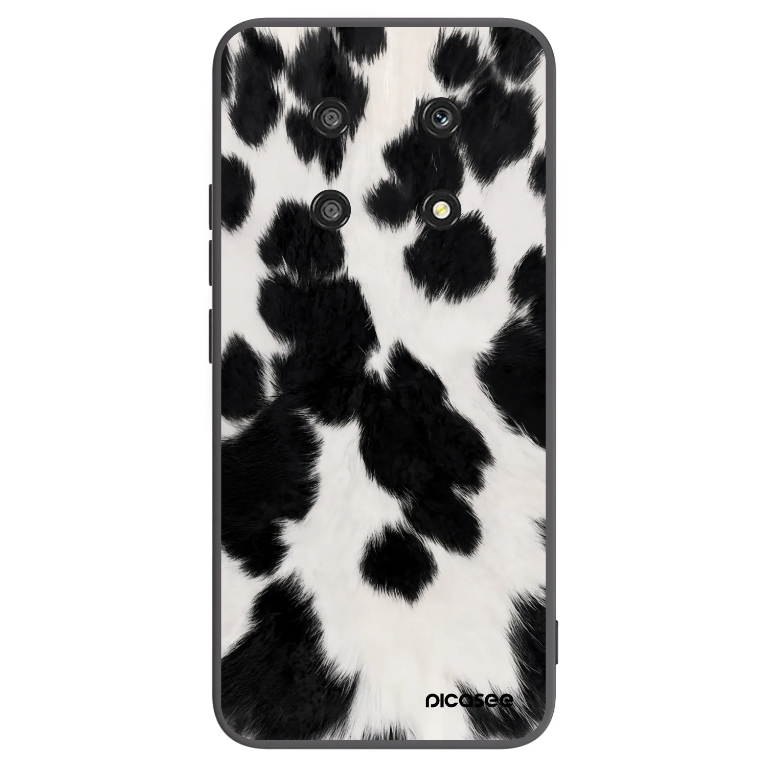 Picasee fekete szilikon tok az alábbi mobiltelefonokra Honor Magic4 Lite 5G - Black Moo