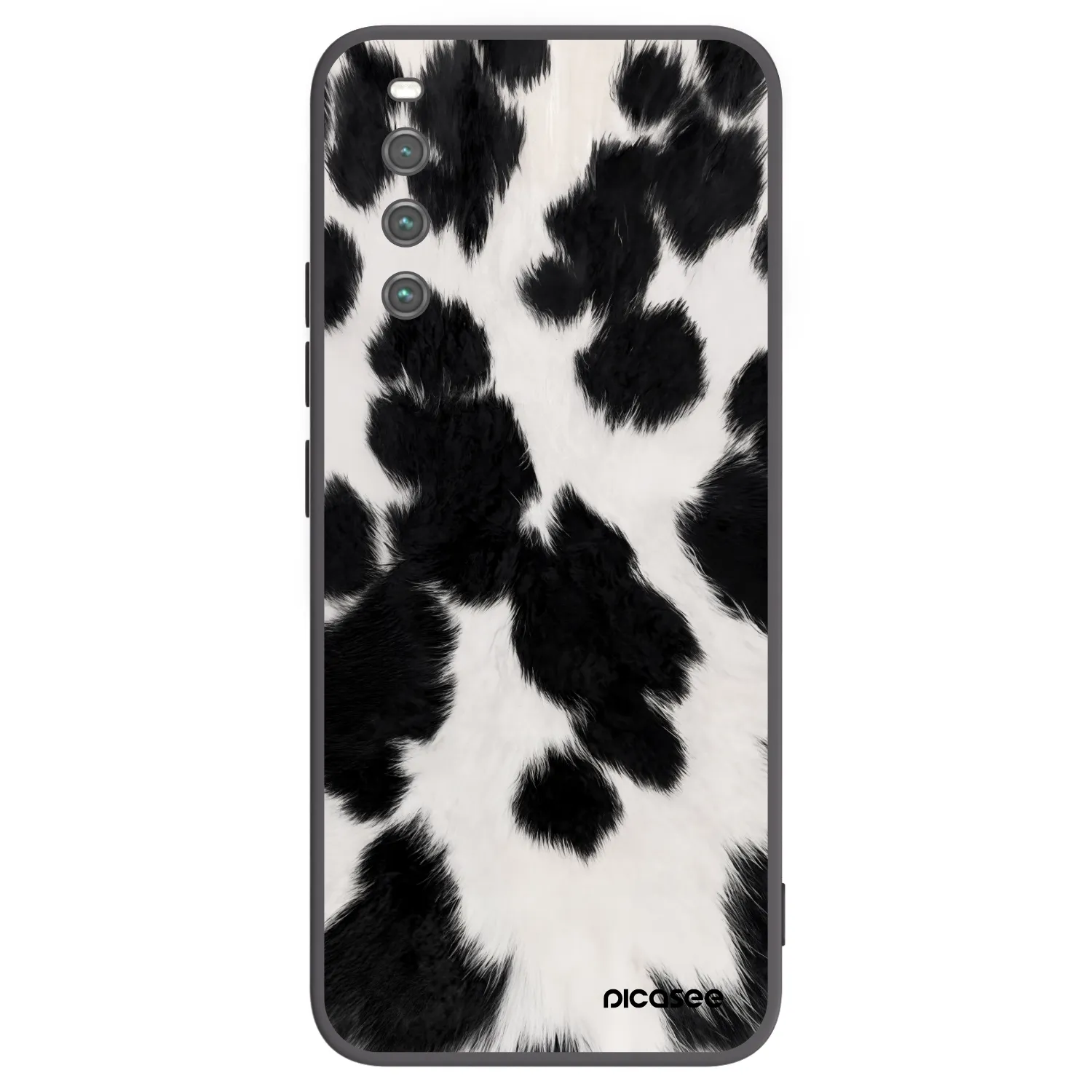 Picasee fekete szilikon tok az alábbi mobiltelefonokra Sony Xperia 10 IV 5G - Black Moo
