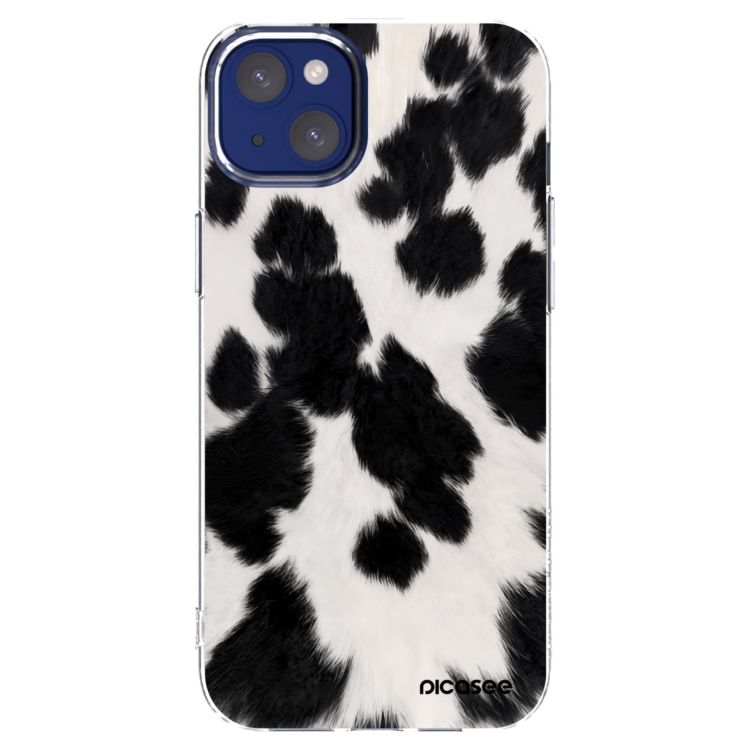 Picasee átlátszó szilikon tok az alábbi mobiltelefonokra Apple iPhone 14 Plus - Black Moo
