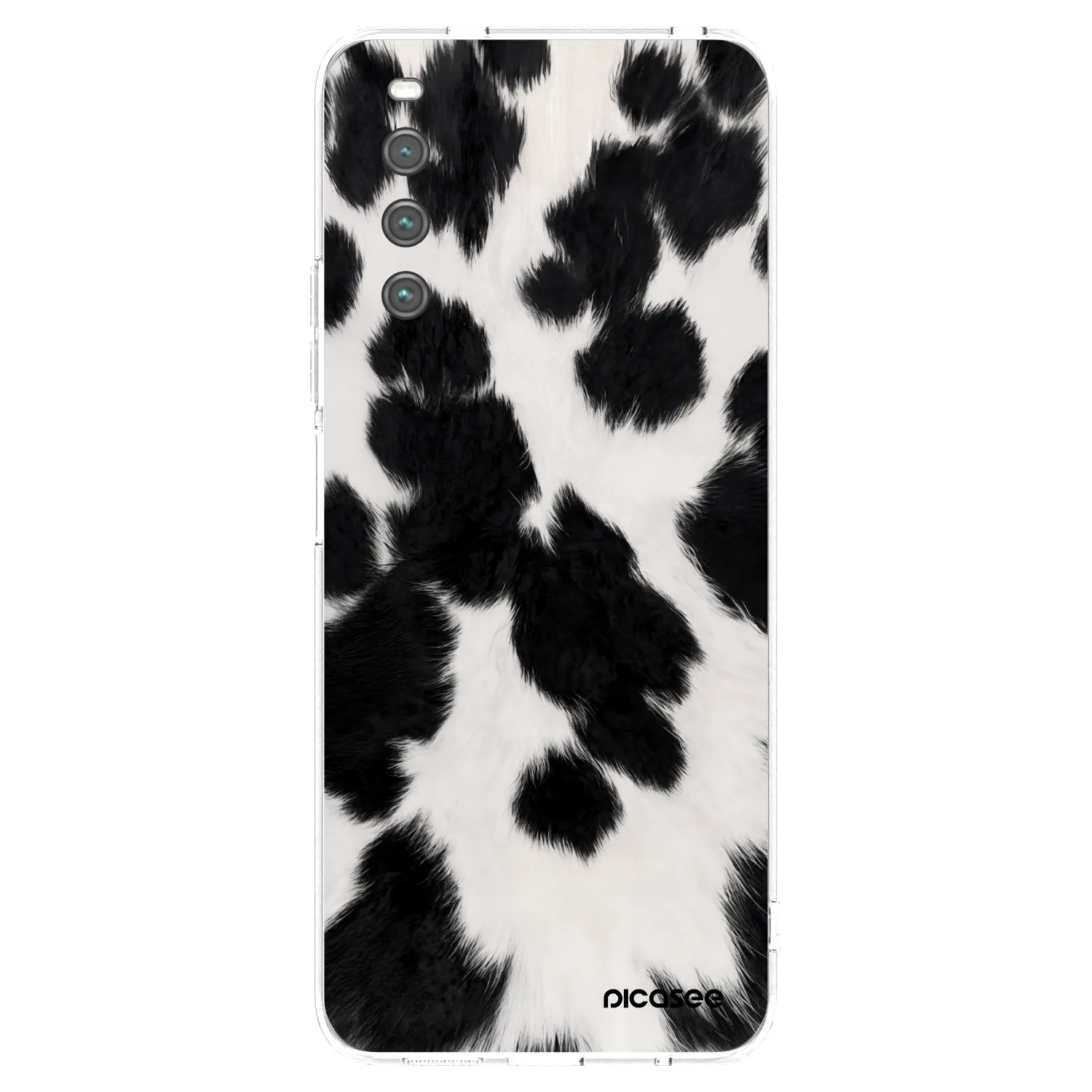 Picasee átlátszó szilikon tok az alábbi mobiltelefonokra Sony Xperia 10 IV 5G - Black Moo