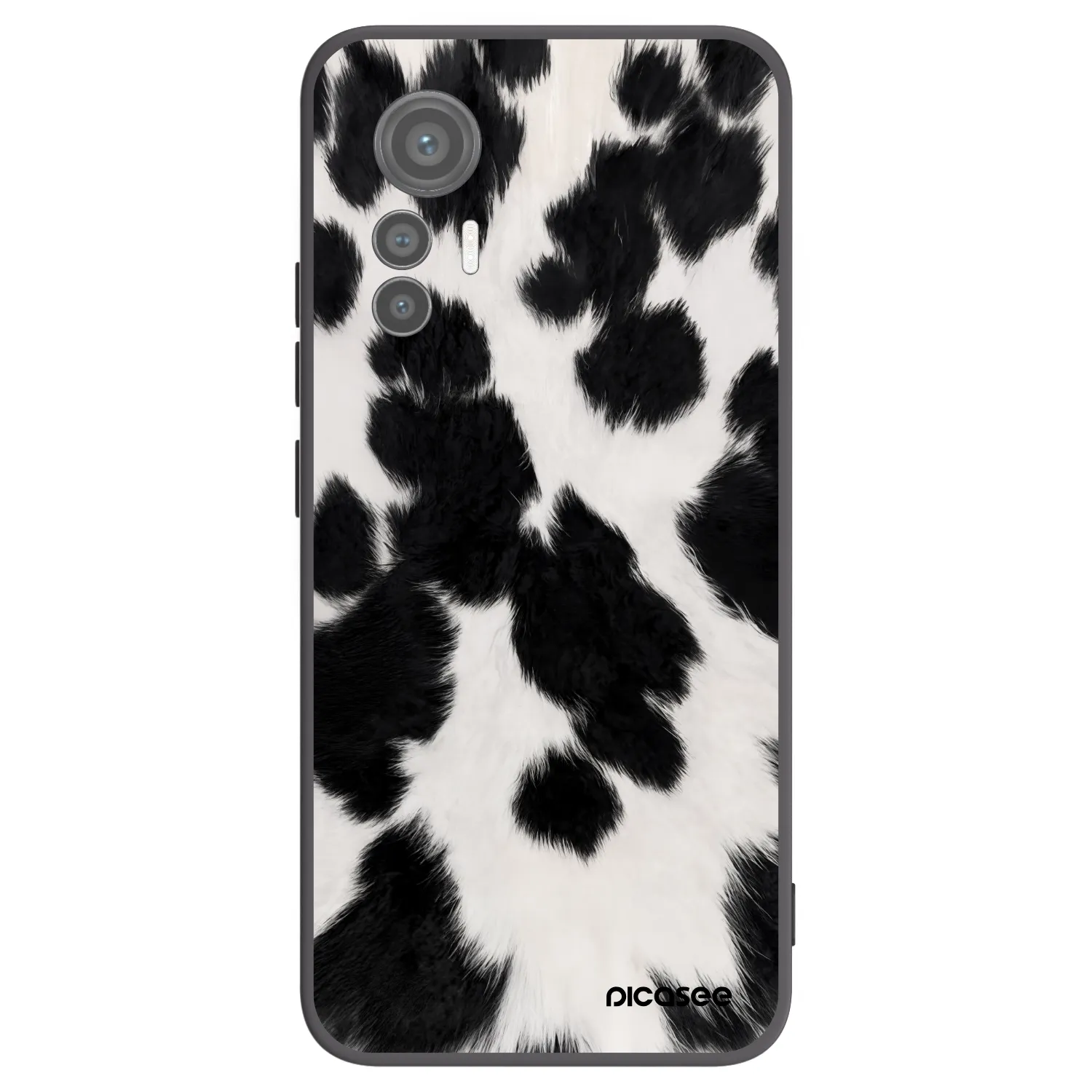 Picasee fekete szilikon tok az alábbi mobiltelefonokra Xiaomi 12 Lite - Black Moo