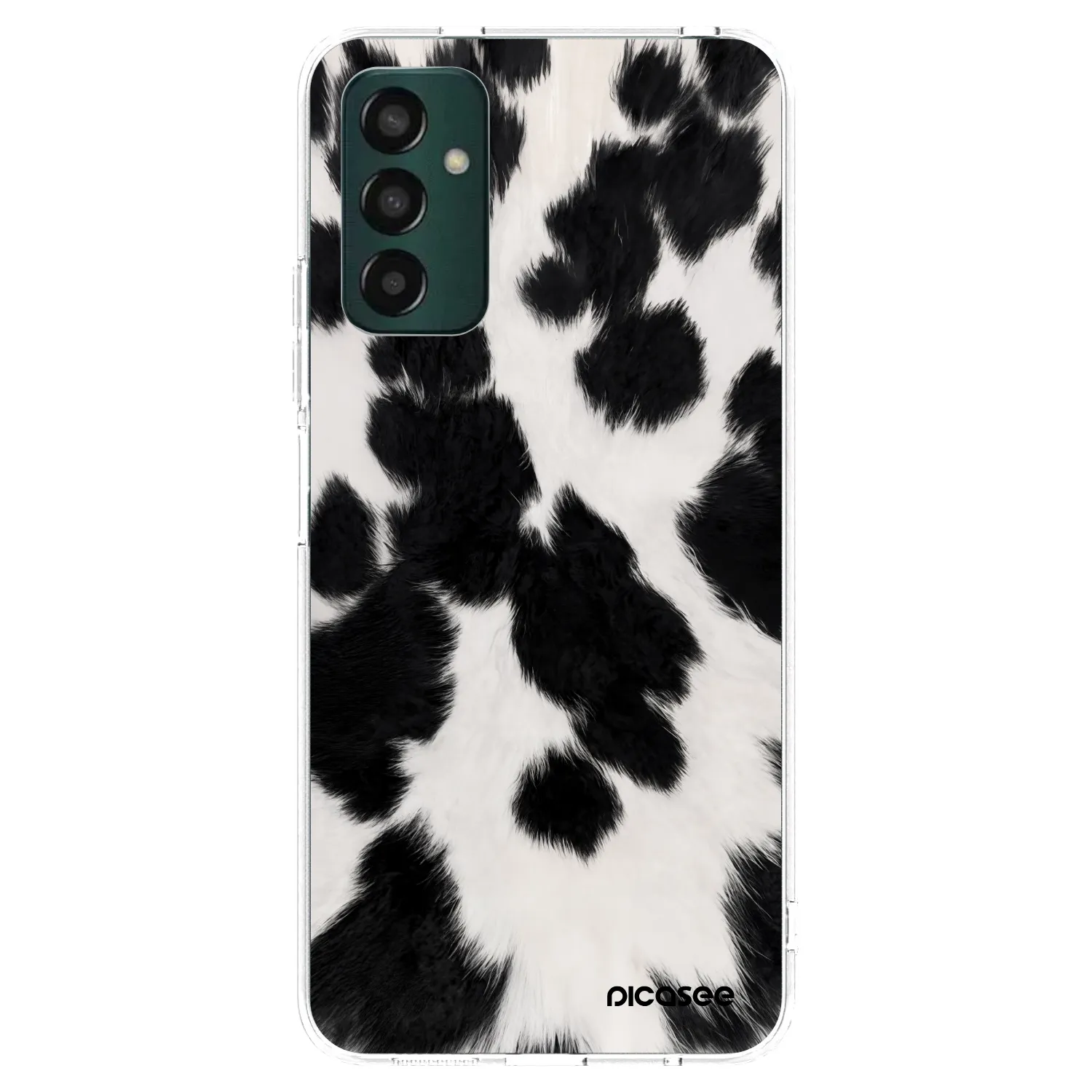 Picasee átlátszó szilikon tok az alábbi mobiltelefonokra Samsung Galaxy M23 5G - Black Moo