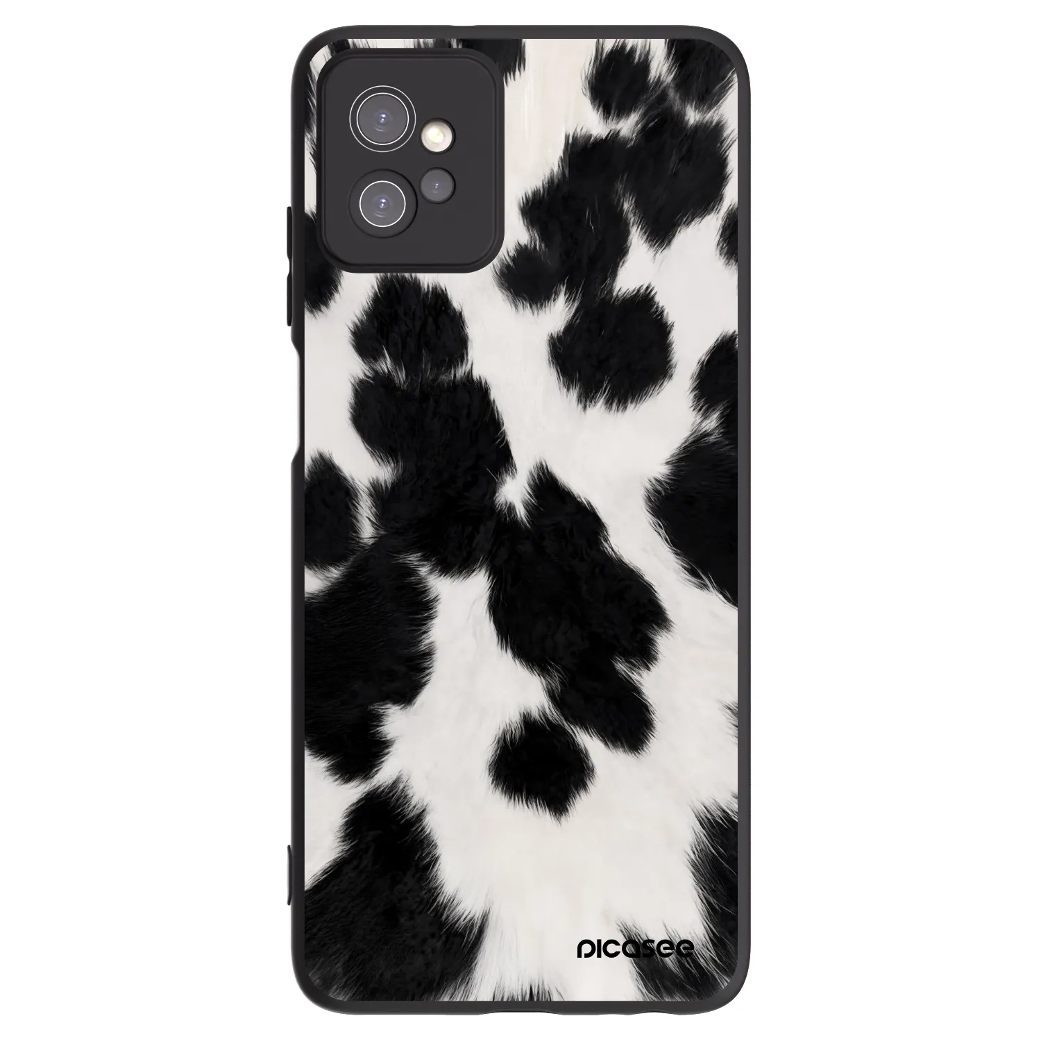 Picasee fekete szilikon tok az alábbi mobiltelefonokra Motorola Moto G32 - Black Moo