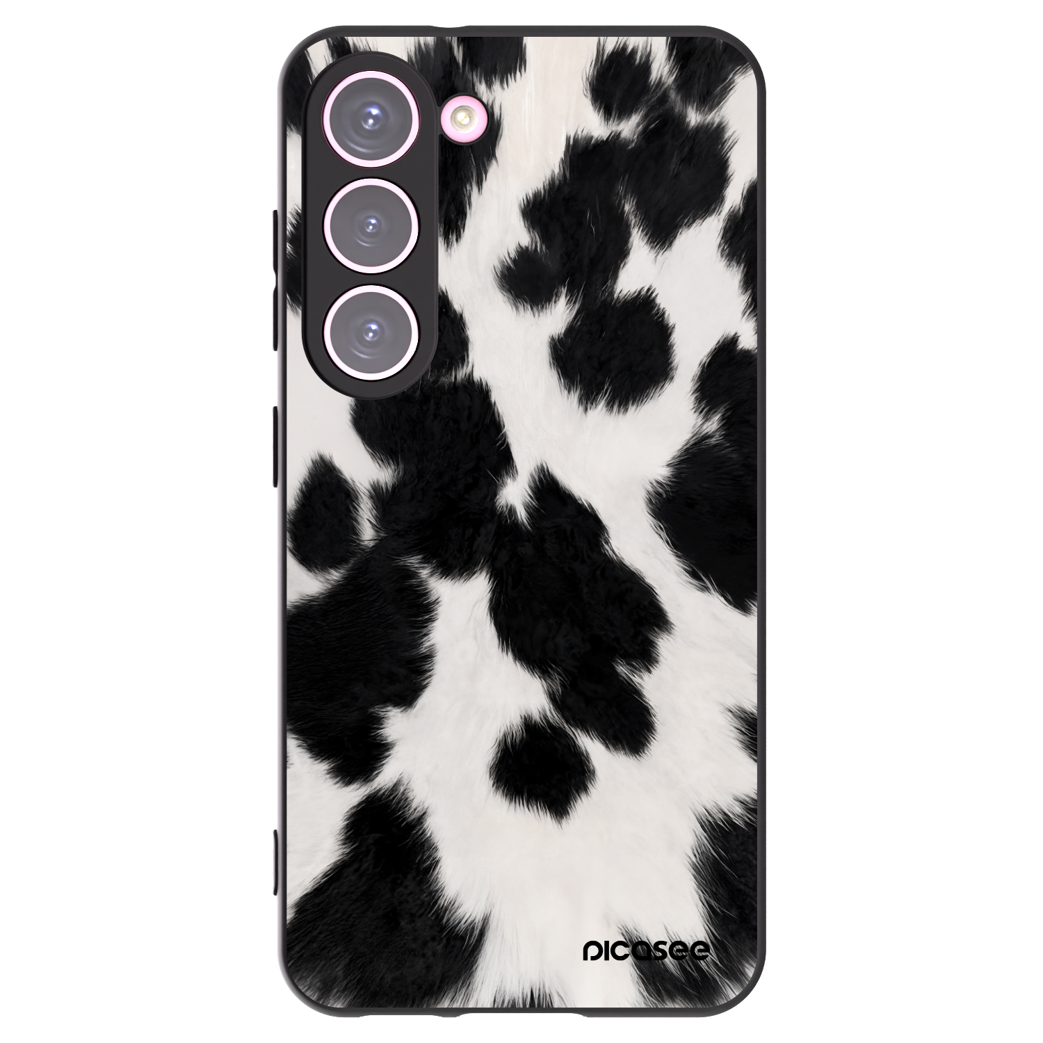 Picasee fekete szilikon tok az alábbi mobiltelefonokra Samsung Galaxy S23 5G - Black Moo