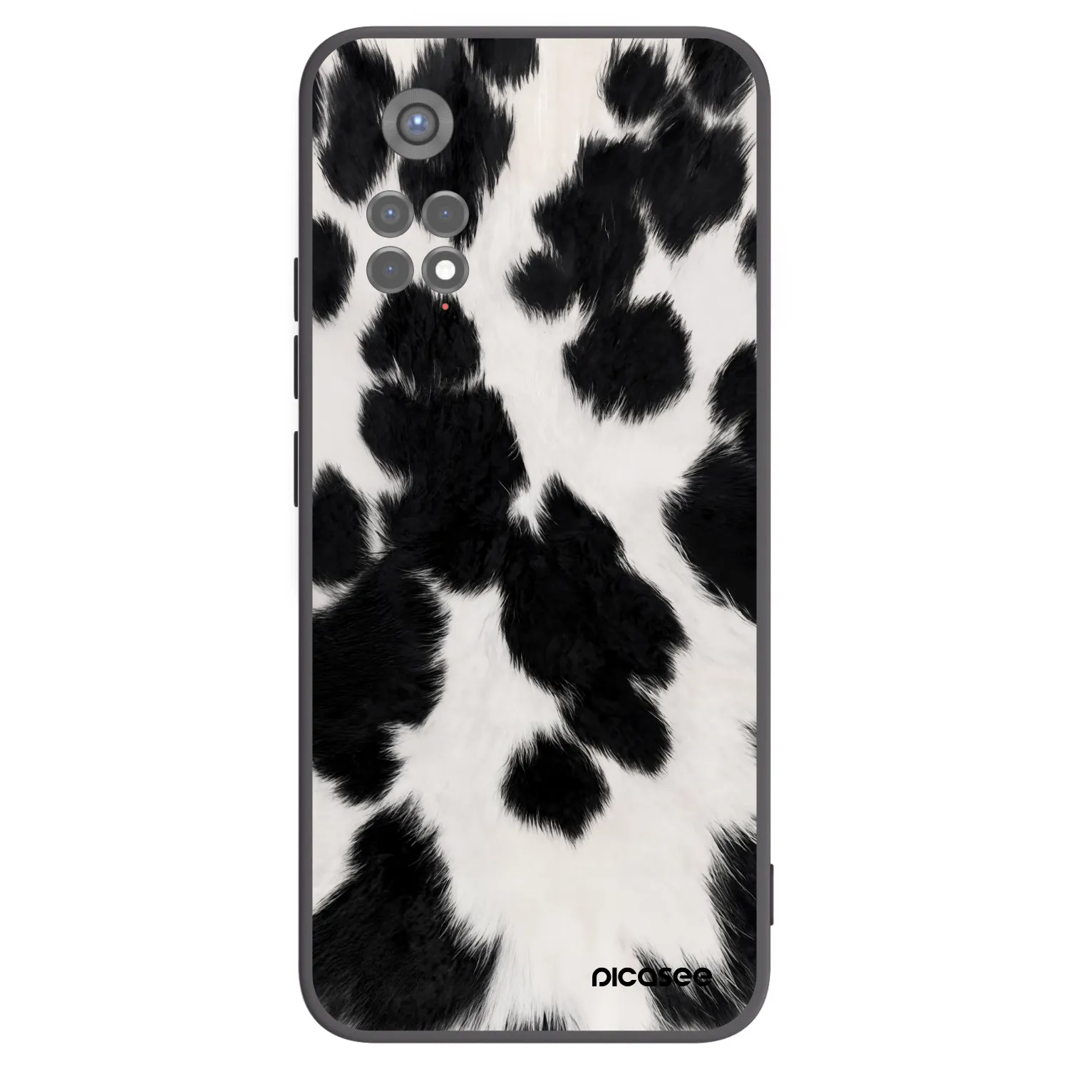 Picasee fekete szilikon tok az alábbi mobiltelefonokra Xiaomi Redmi Note 11S 5G - Black Moo