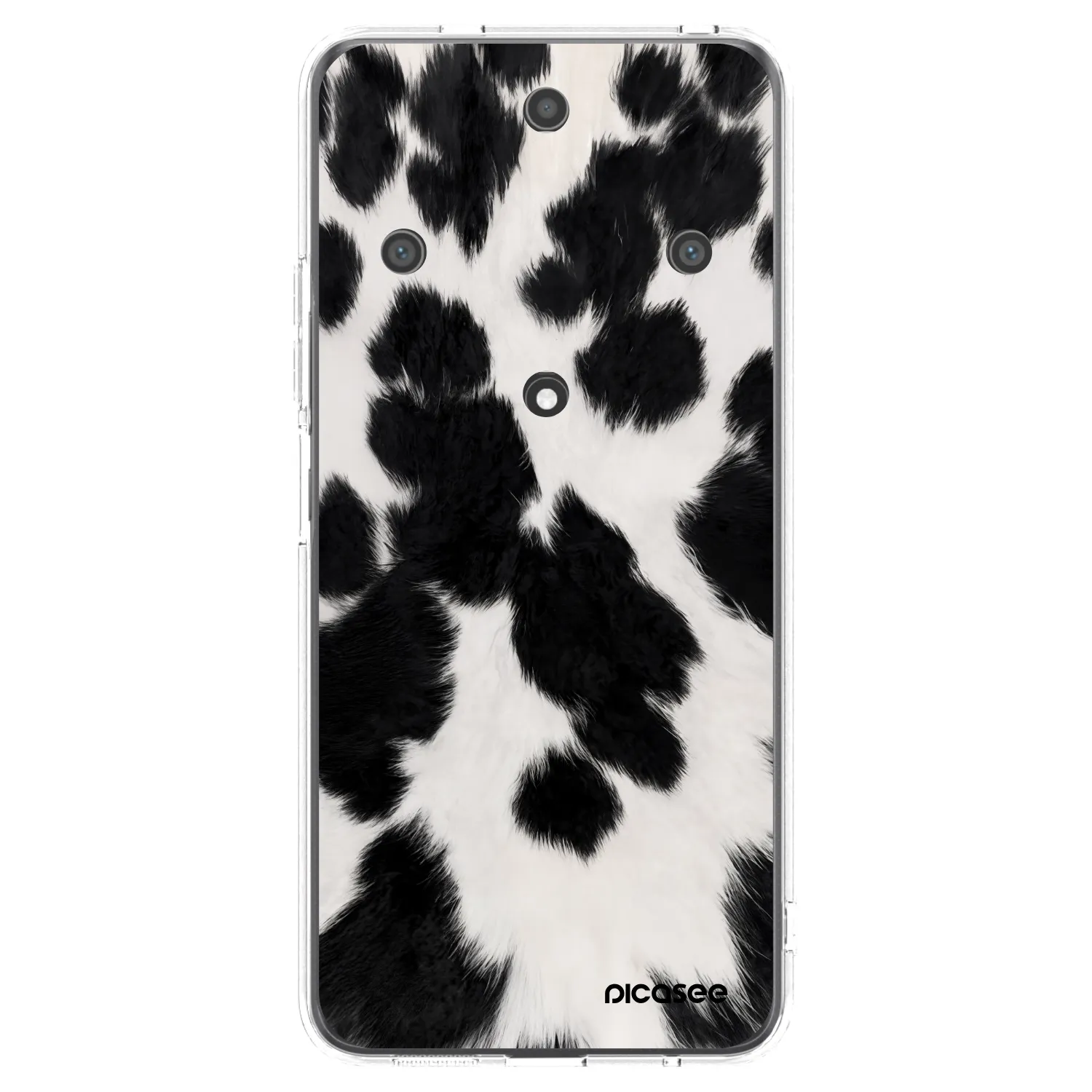 Picasee átlátszó szilikon tok az alábbi mobiltelefonokra Honor Magic5 Lite 5G - Black Moo