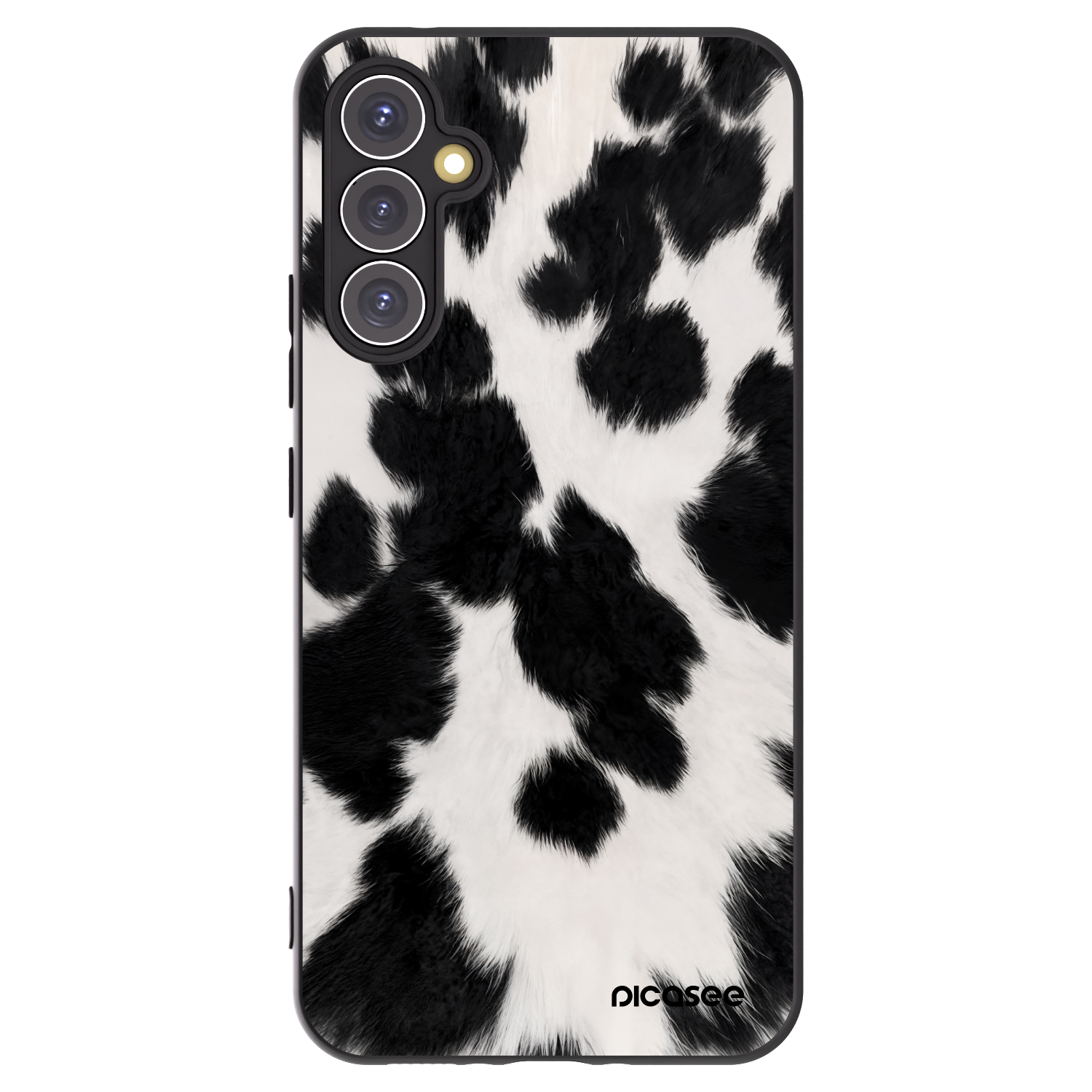 Picasee fekete szilikon tok az alábbi mobiltelefonokra Samsung Galaxy A34 5G A346B - Black Moo