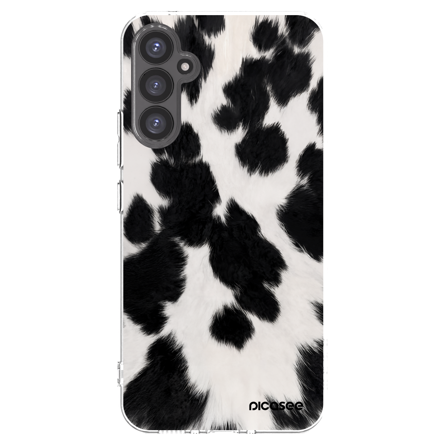 Picasee átlátszó szilikon tok az alábbi mobiltelefonokra Samsung Galaxy A34 5G A346B - Black Moo