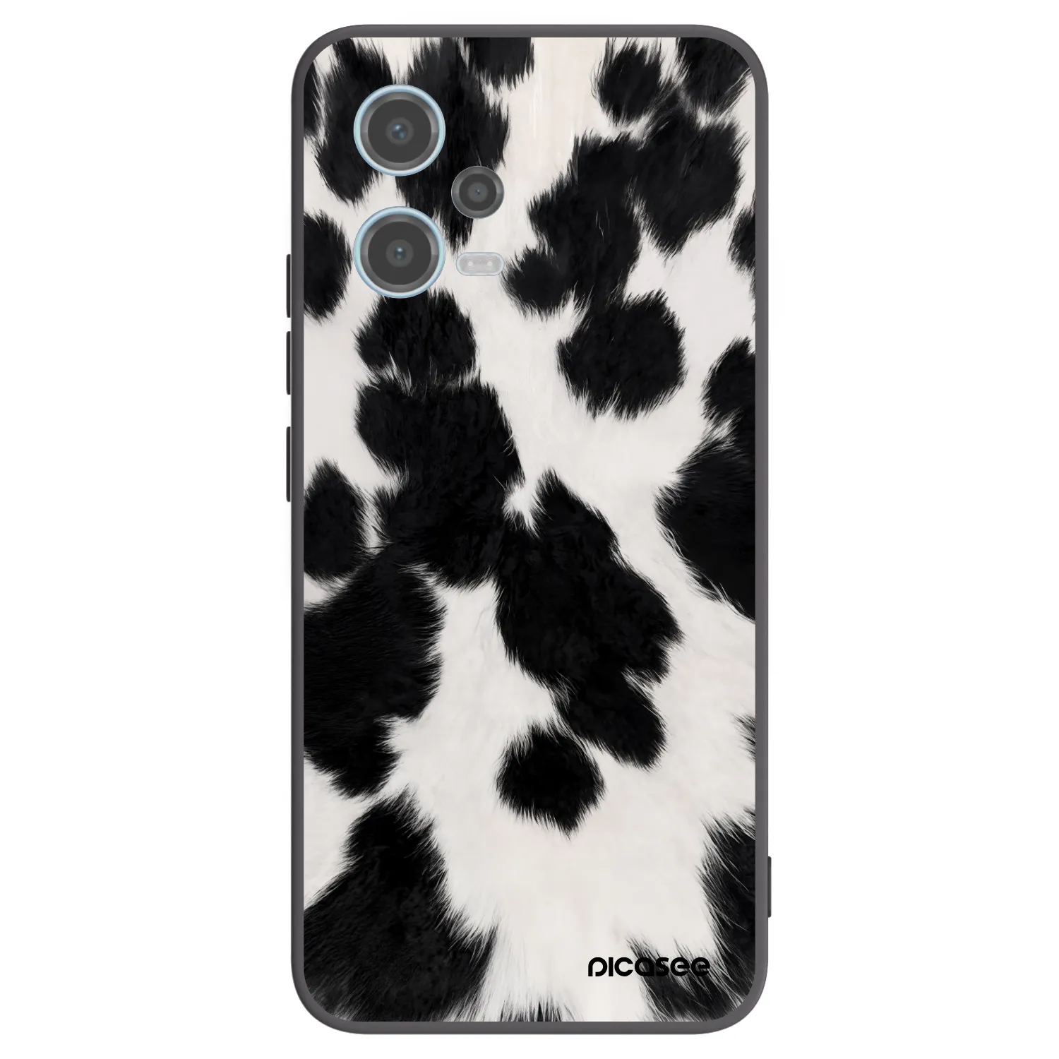 Picasee fekete szilikon tok az alábbi mobiltelefonokra Xiaomi Redmi Note 12 5G - Black Moo