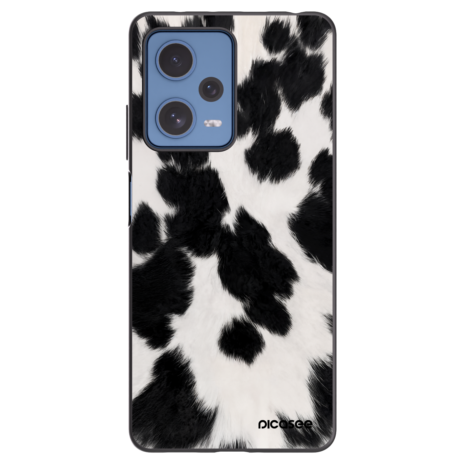 Picasee fekete szilikon tok az alábbi mobiltelefonokra Xiaomi Redmi Note 12 Pro 5G - Black Moo