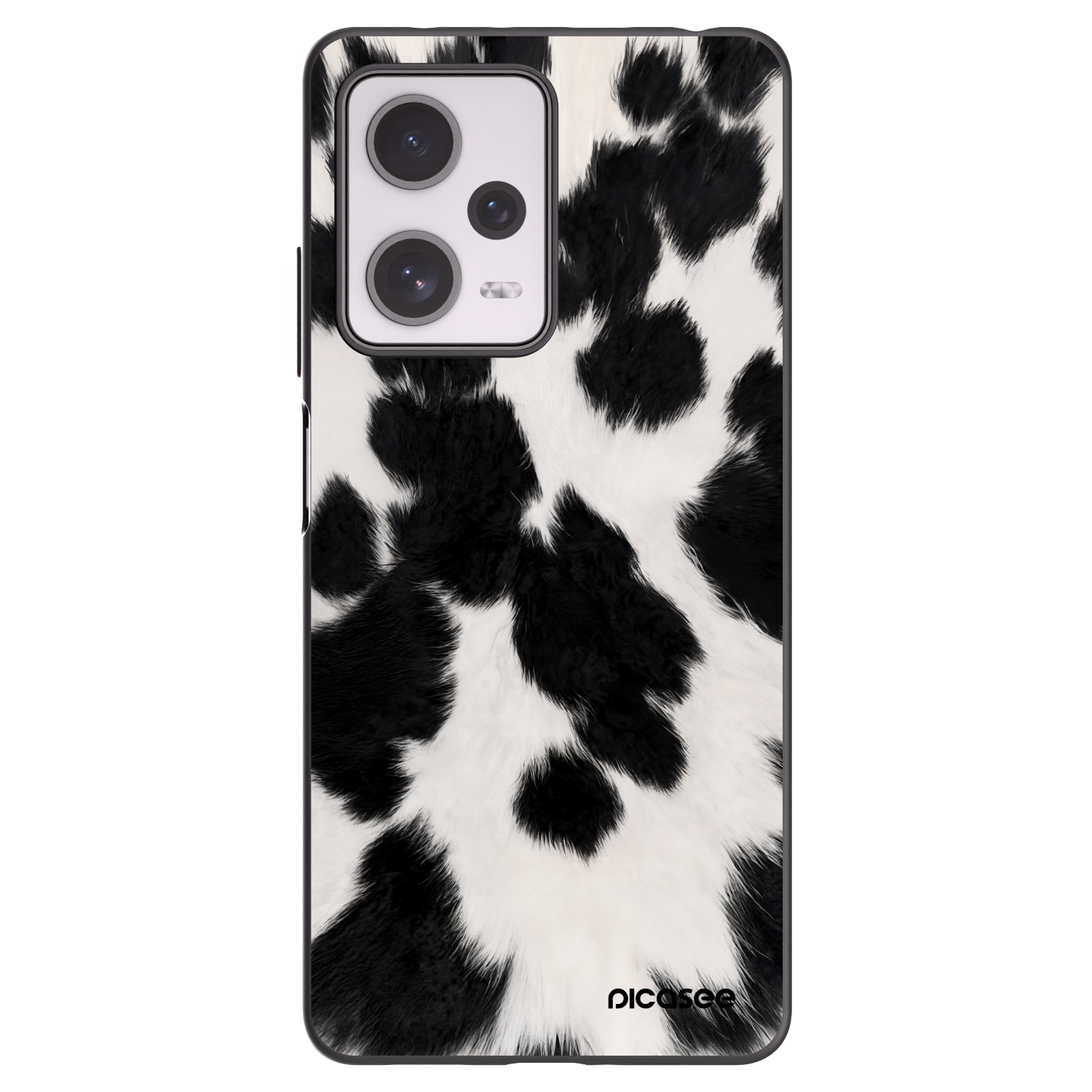 Picasee fekete szilikon tok az alábbi mobiltelefonokra Xiaomi Redmi Note 12 Pro+ 5G - Black Moo
