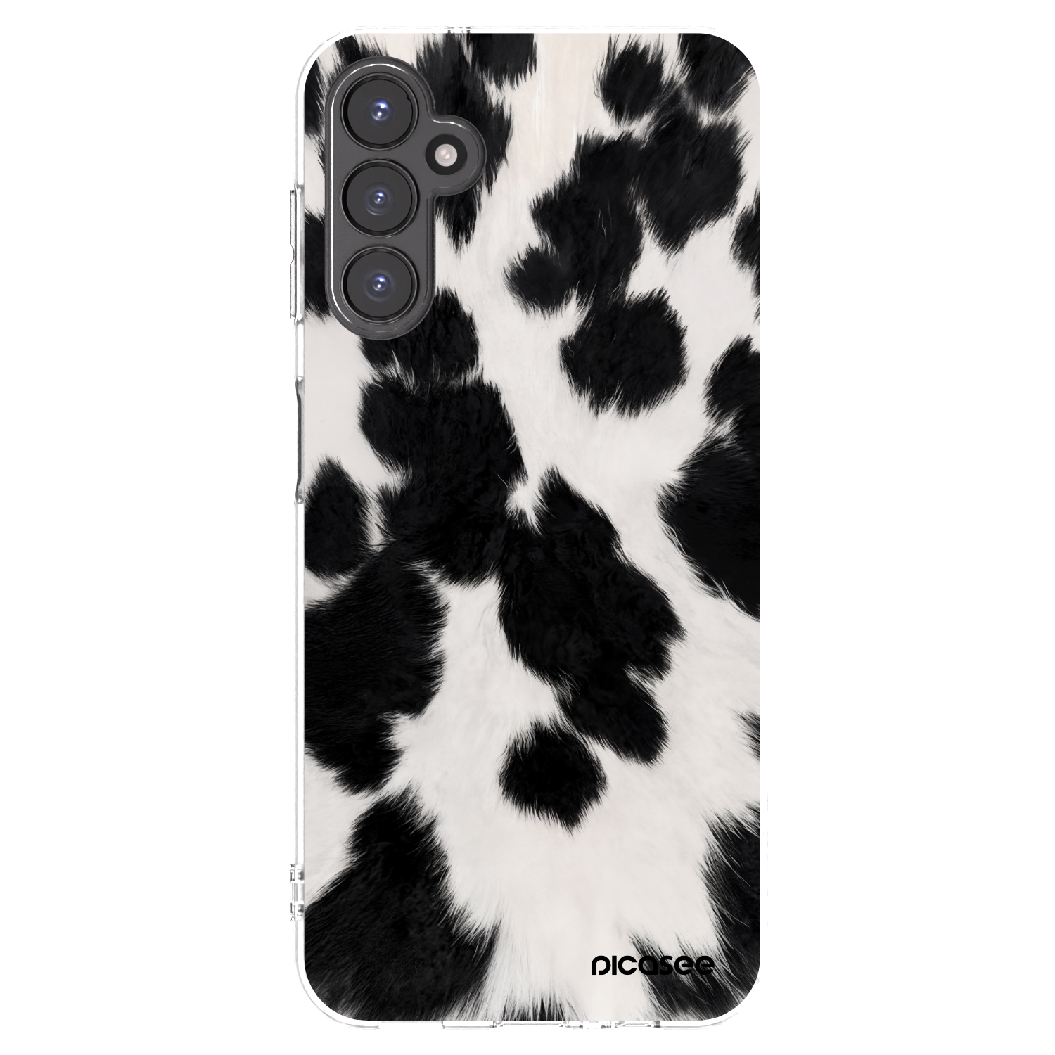 Picasee átlátszó szilikon tok az alábbi mobiltelefonokra Samsung Galaxy A14 5G A146P - Black Moo