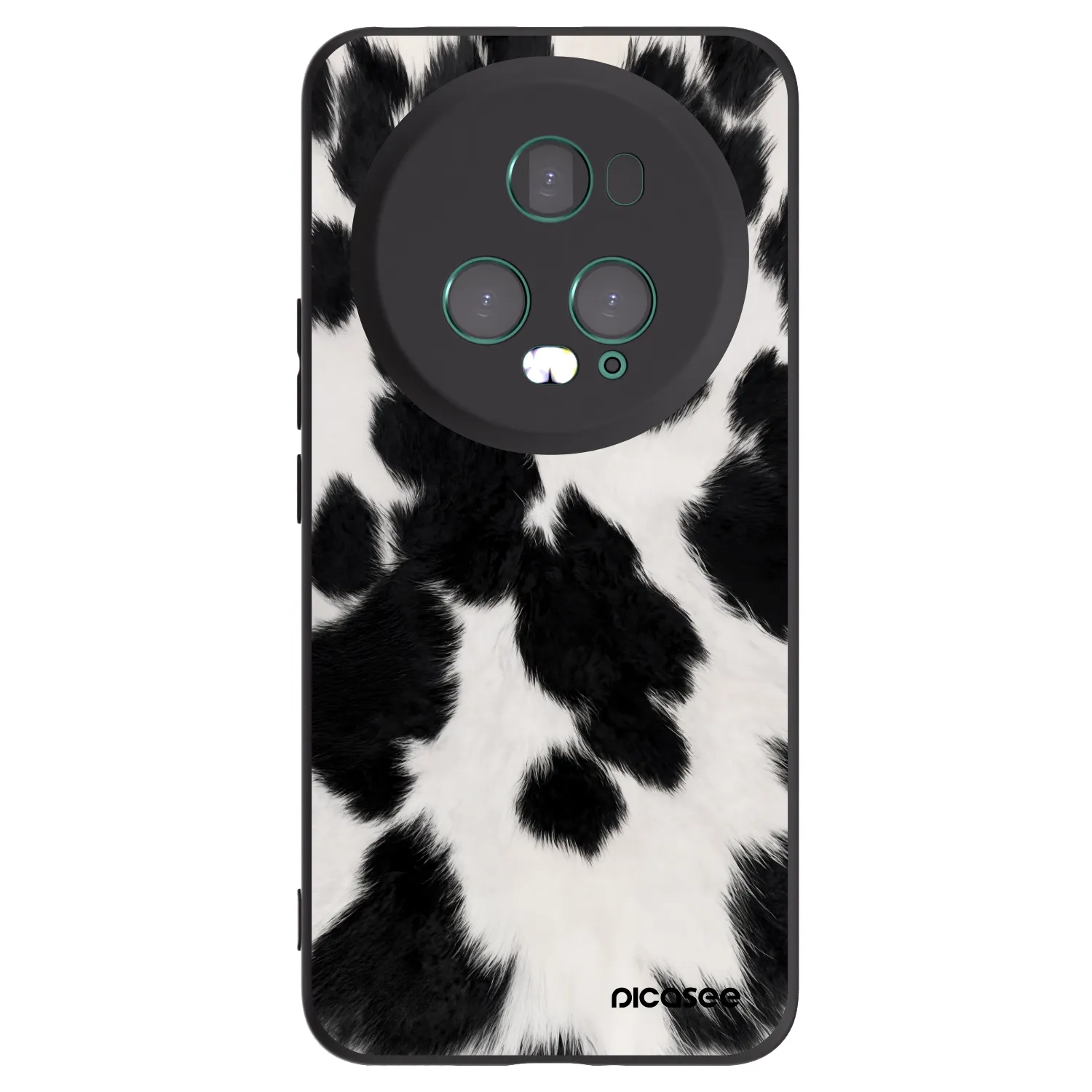 Picasee fekete szilikon tok az alábbi mobiltelefonokra Honor Magic5 Pro - Black Moo
