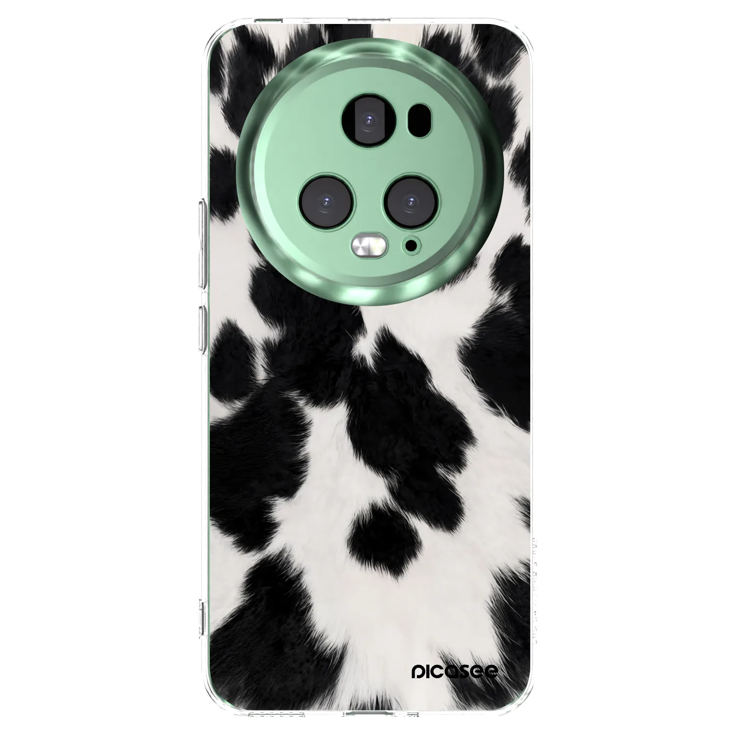 Picasee átlátszó szilikon tok az alábbi mobiltelefonokra Honor Magic5 Pro - Black Moo
