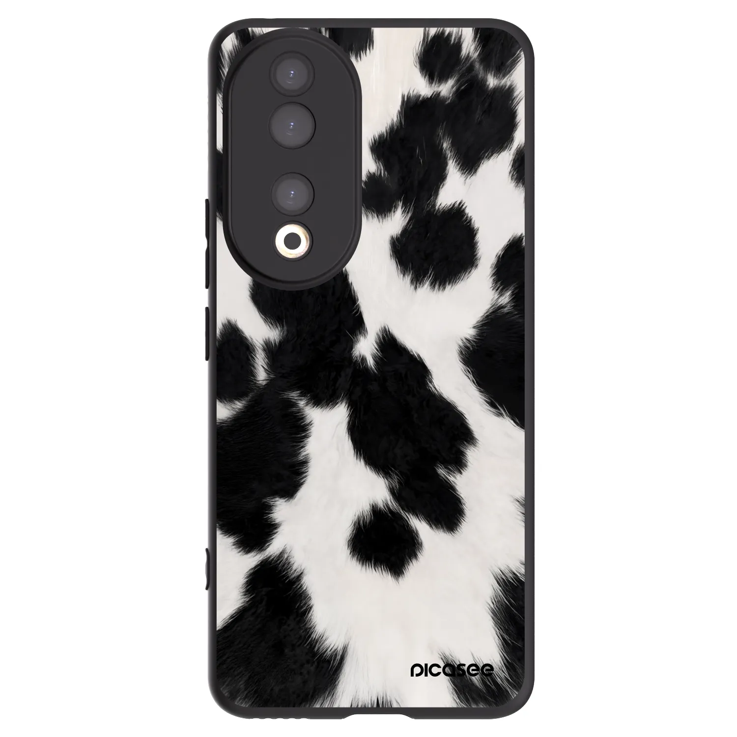 Picasee fekete szilikon tok az alábbi mobiltelefonokra Honor 90 5G - Black Moo