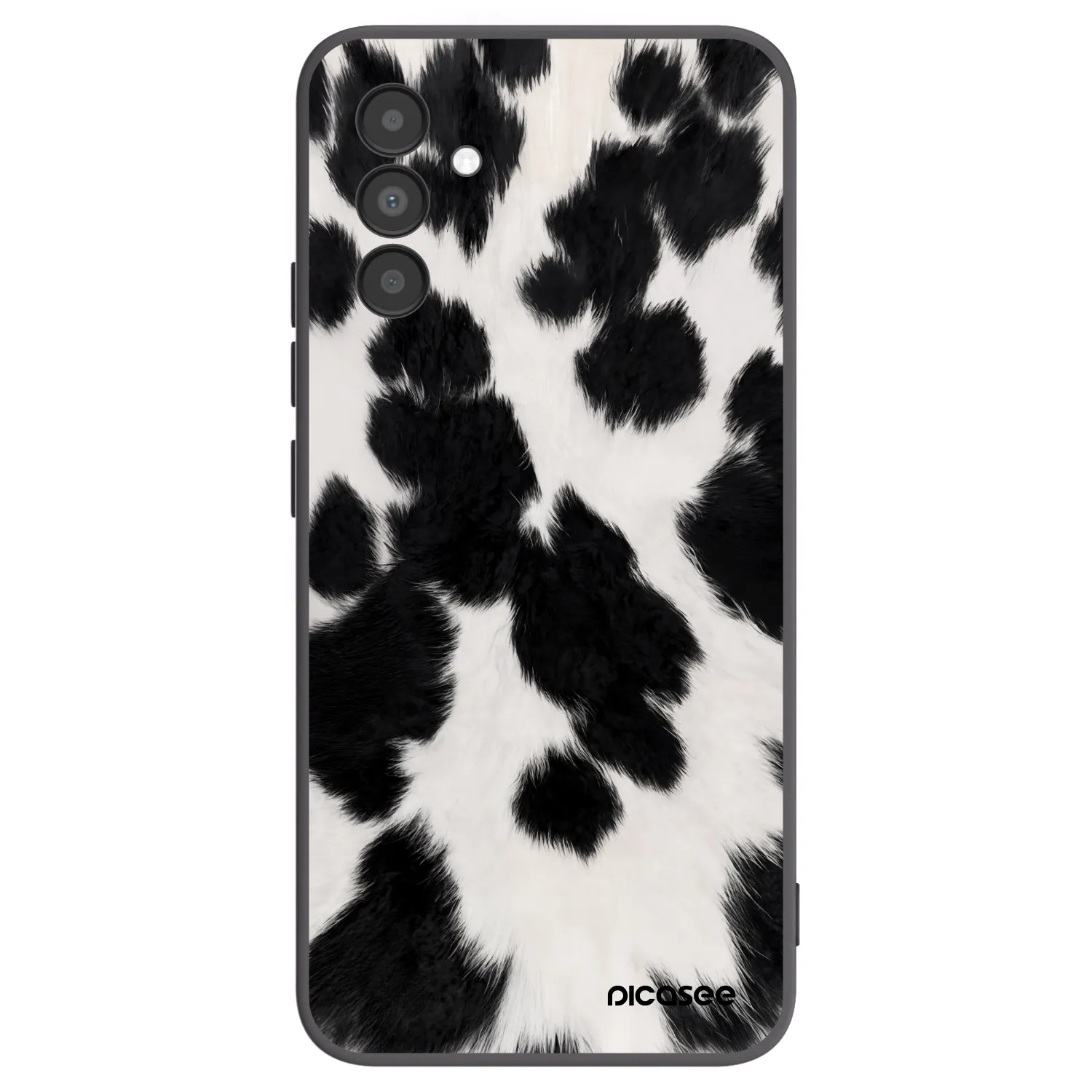 Picasee fekete szilikon tok az alábbi mobiltelefonokra Samsung Galaxy A04s A047F - Black Moo