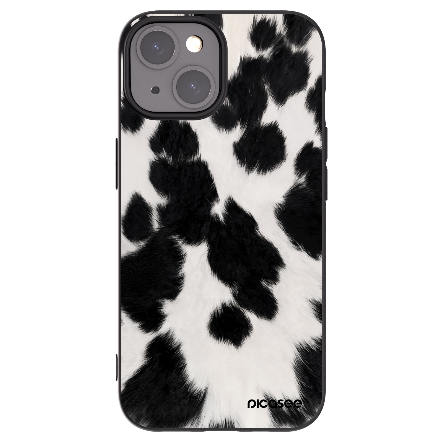Picasee fekete szilikon tok az alábbi mobiltelefonokra Apple iPhone 15 - Black Moo