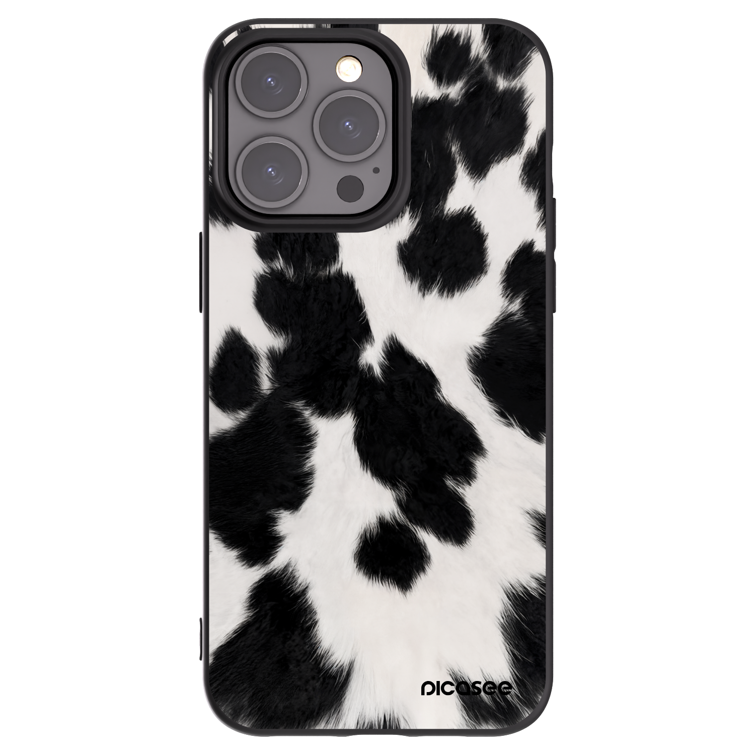 Picasee fekete szilikon tok az alábbi mobiltelefonokra Apple iPhone 15 Pro Max - Black Moo