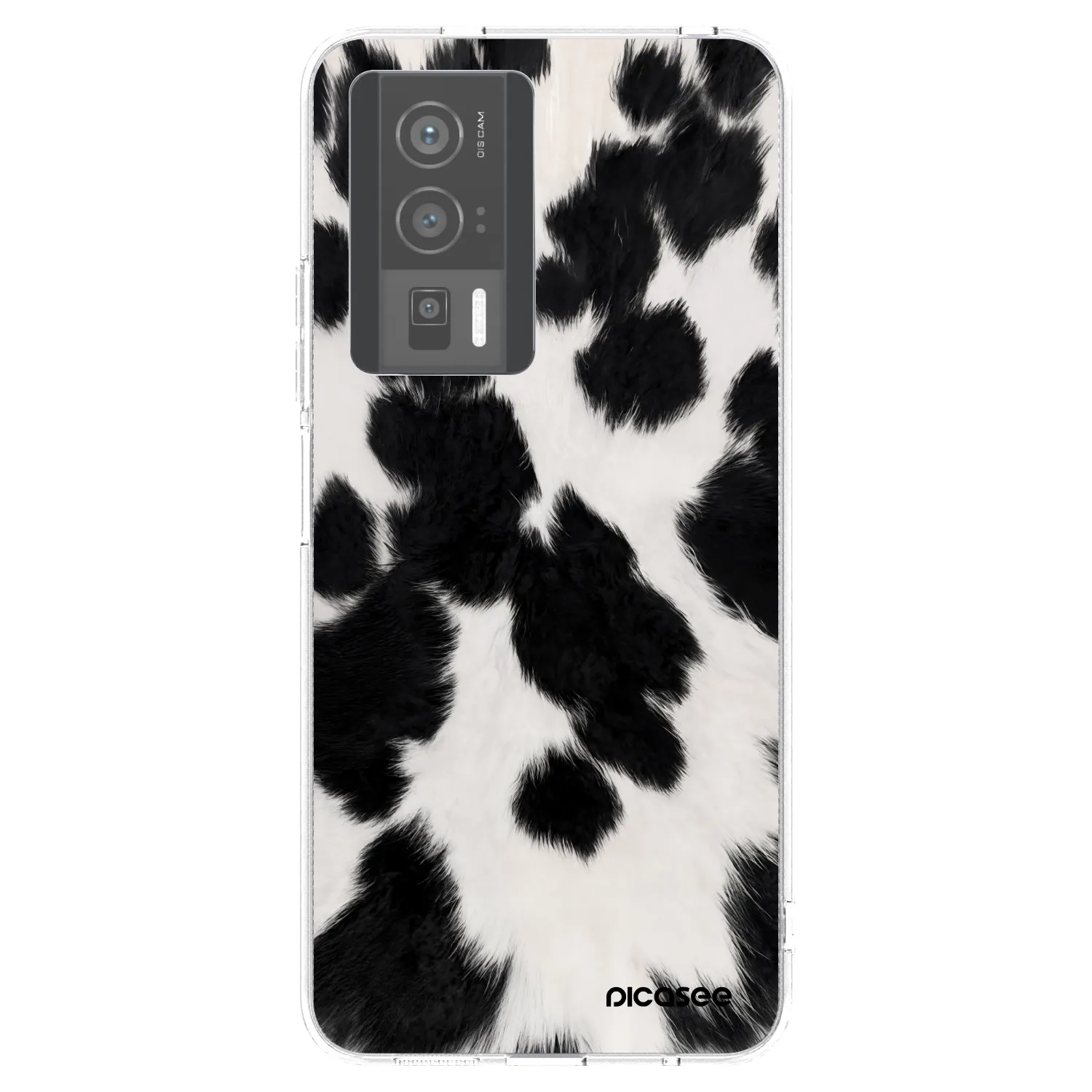 Picasee átlátszó szilikon tok az alábbi mobiltelefonokra Xiaomi Poco F5 Pro 5G - Black Moo