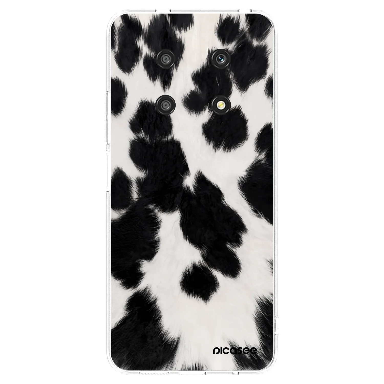 Picasee átlátszó szilikon tok az alábbi mobiltelefonokra Honor Magic4 Lite 5G - Black Moo