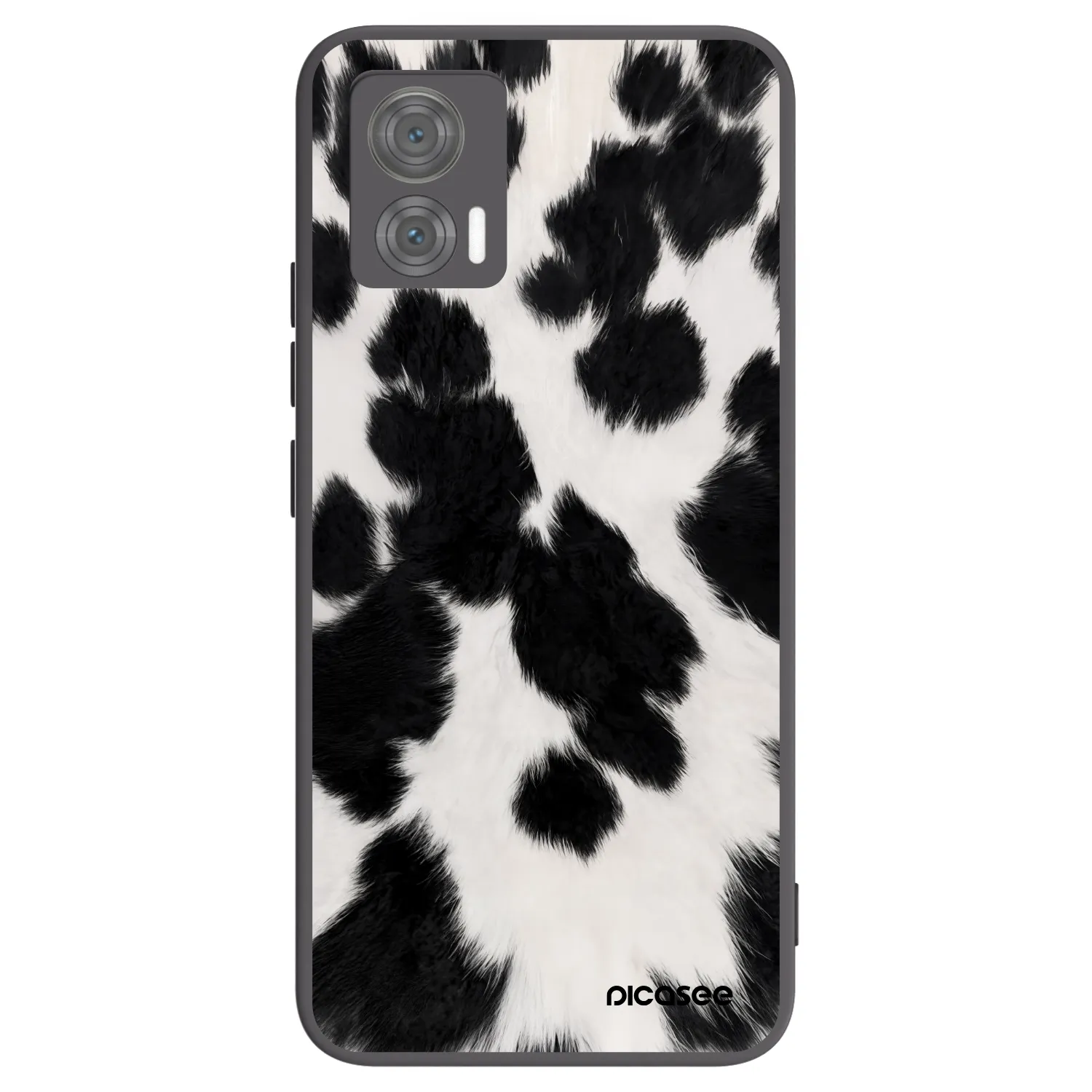 Picasee fekete szilikon tok az alábbi mobiltelefonokra Motorola Edge 30 Neo - Black Moo